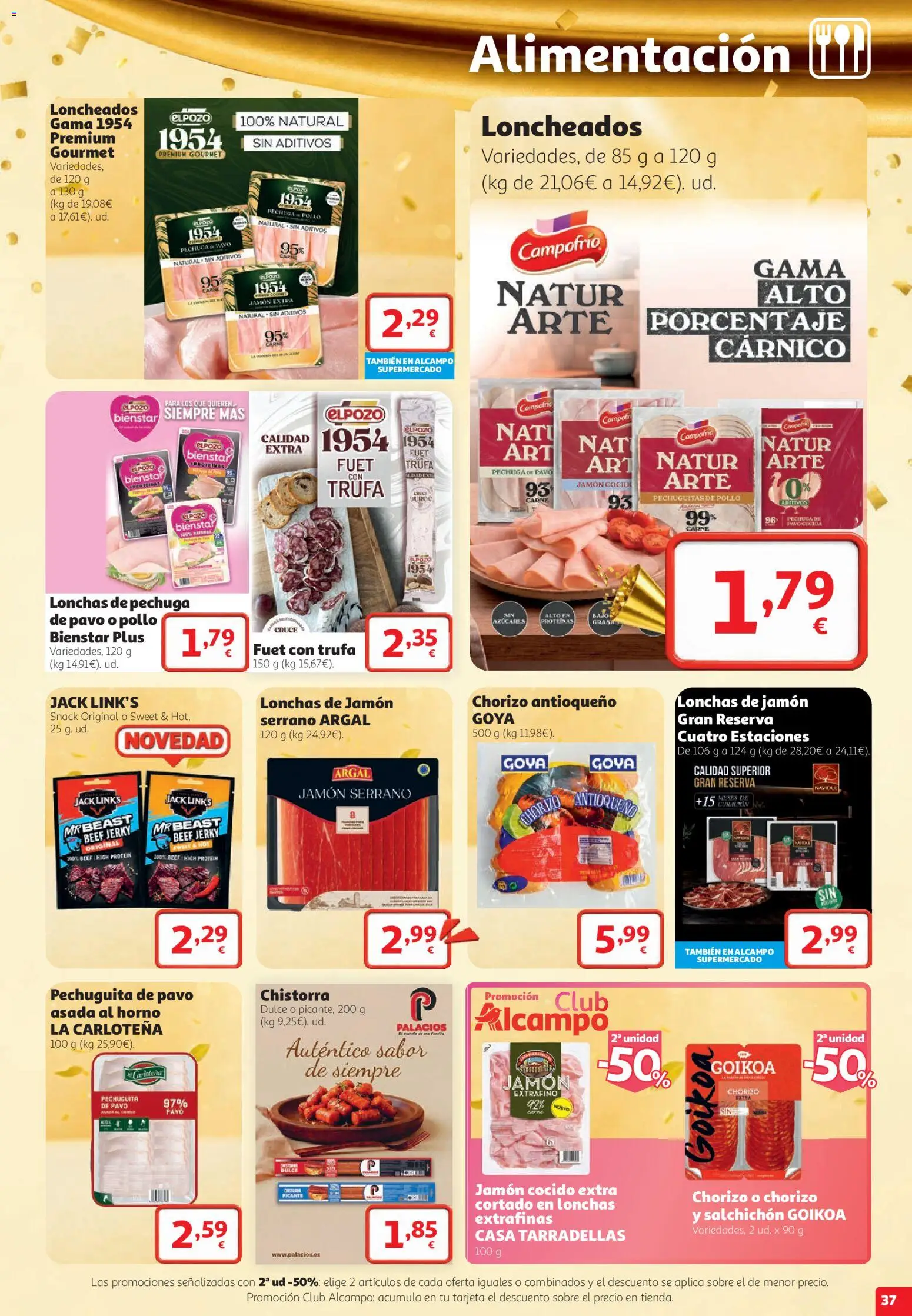 Alcampo folleto Folleto in España