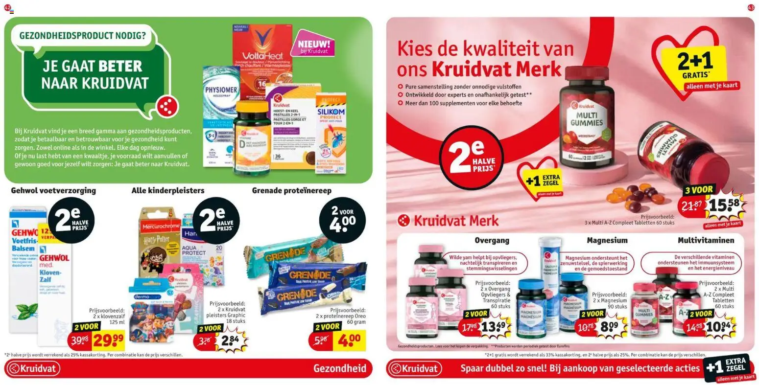 Kruidvat folder week 43 Folder in België