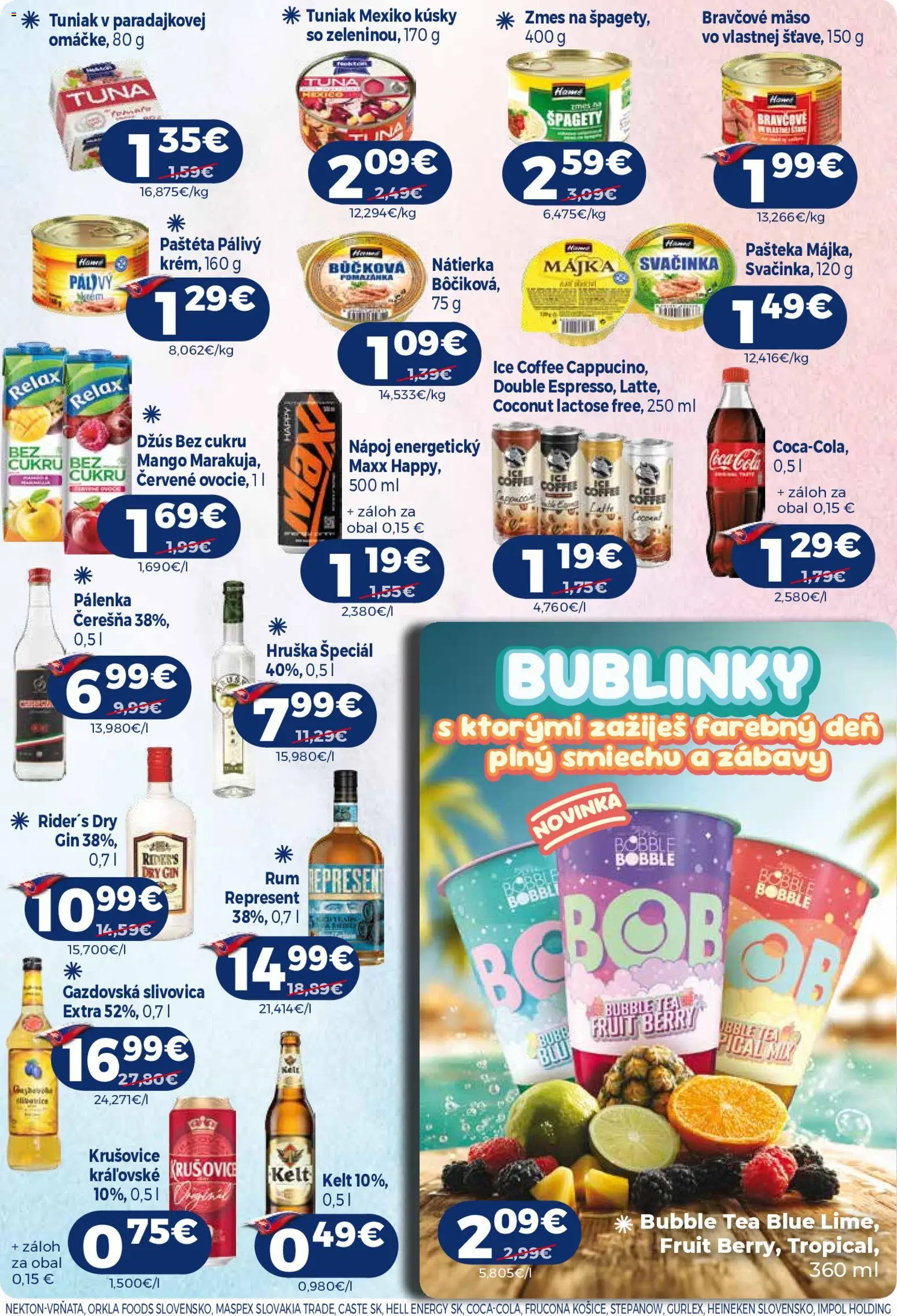 Milk Agro leták Leták in Slovensko