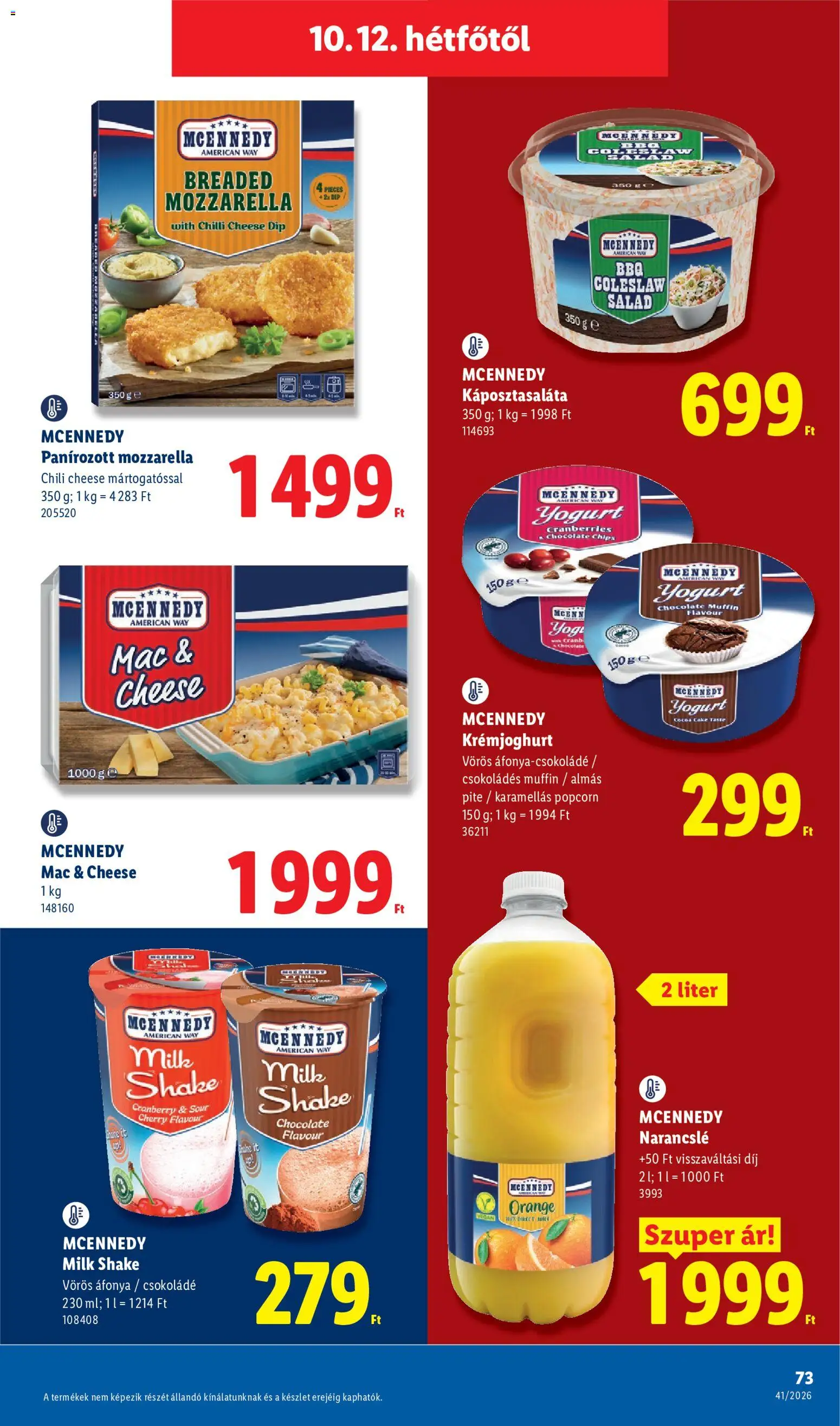 Lidl akciós újság Akciós újság in Magyarország