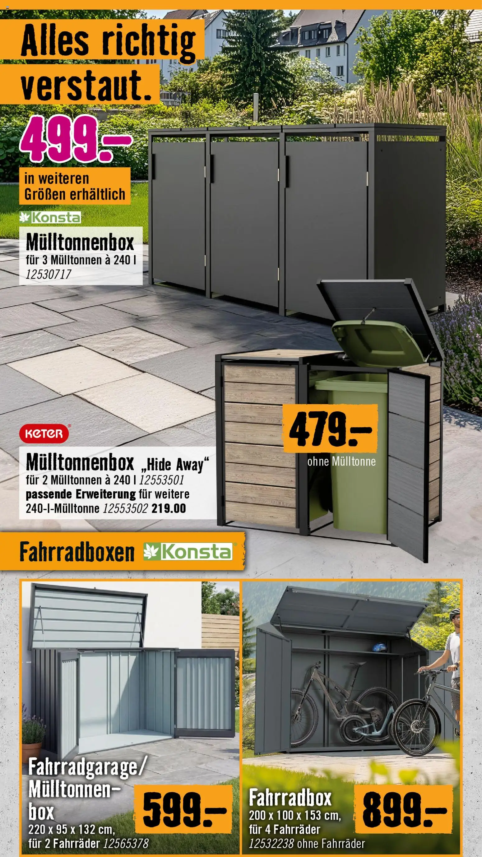 Hornbach Flugblatt Flugblatt in Österreich