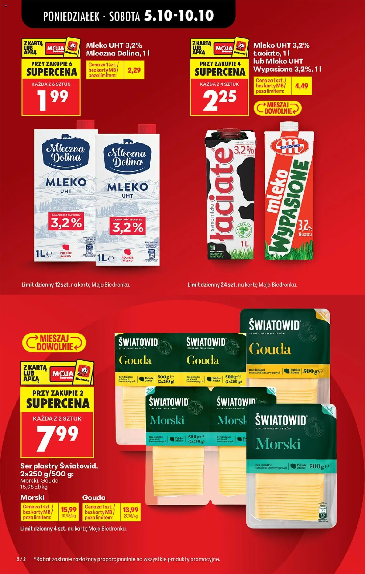 Biedronka Polsko leták - Codziennie niskie ceny Leták in Česko