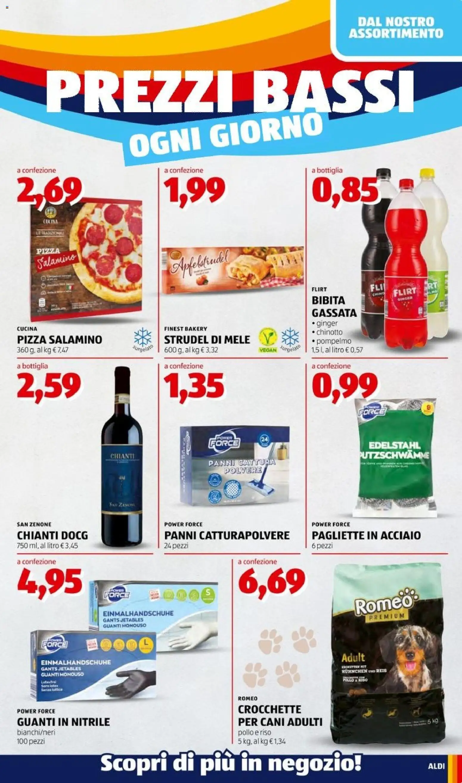 Aldi volantino Volantino in Italy