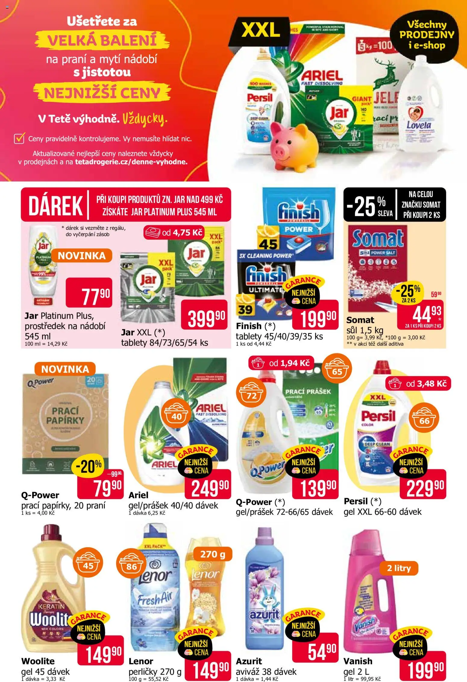 TETA Drogerie leták Leták in Česko
