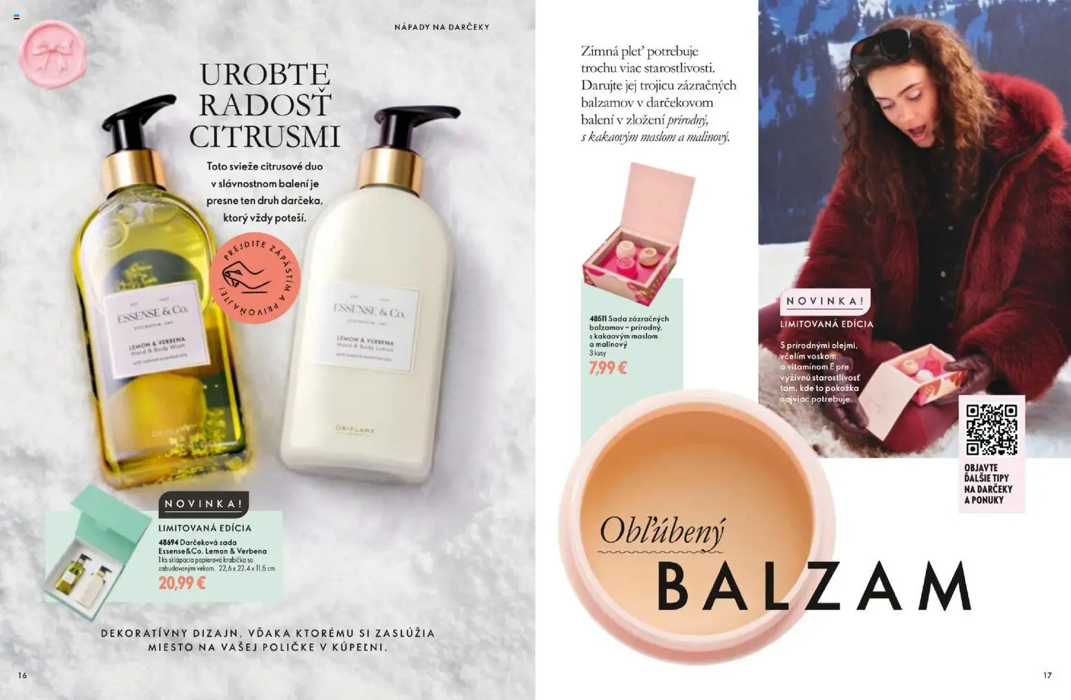 Oriflame katalóg 16 2026 Leták in Slovensko