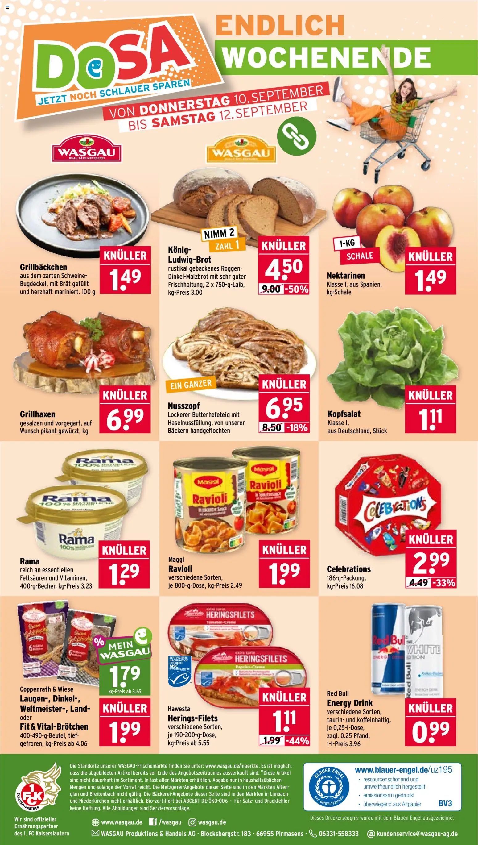 Wasgau Prospekt Prospekt in Deutschland