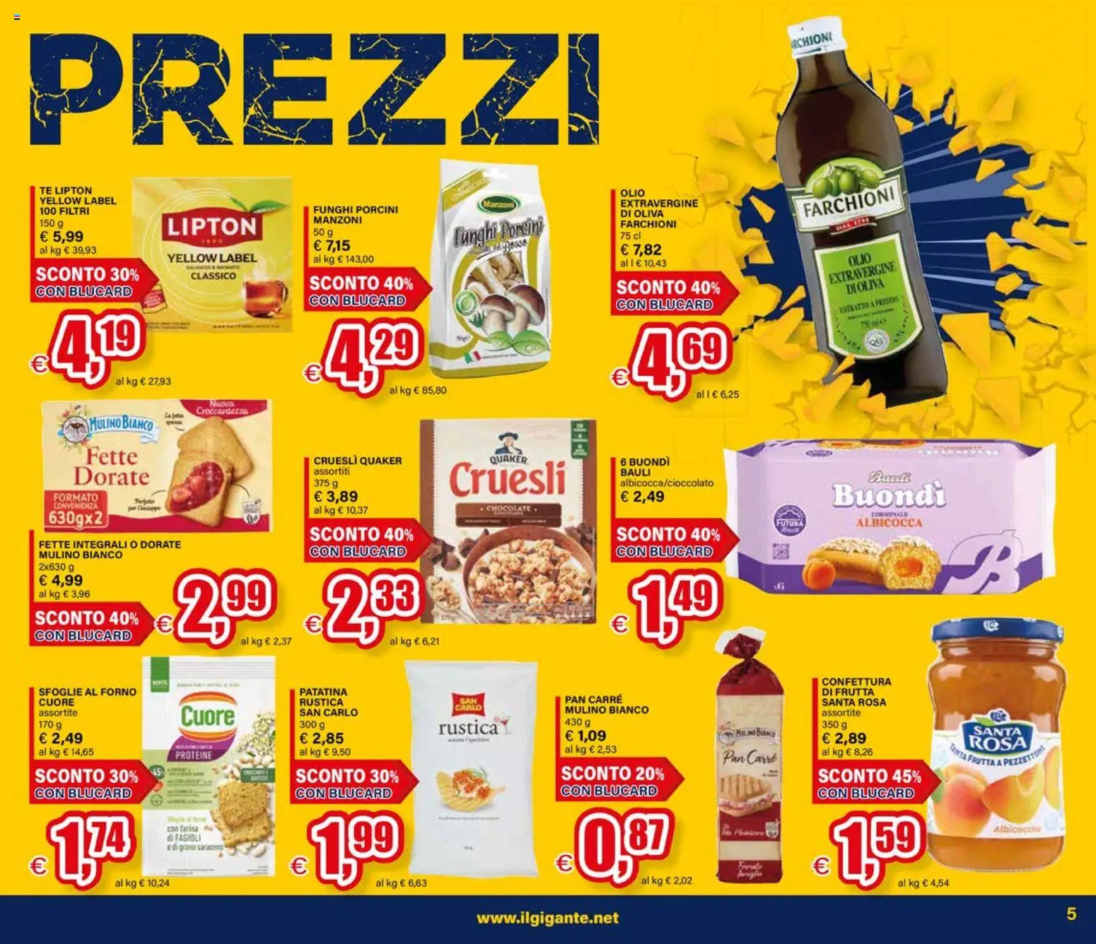 Il Gigante volantino Volantino in Italy