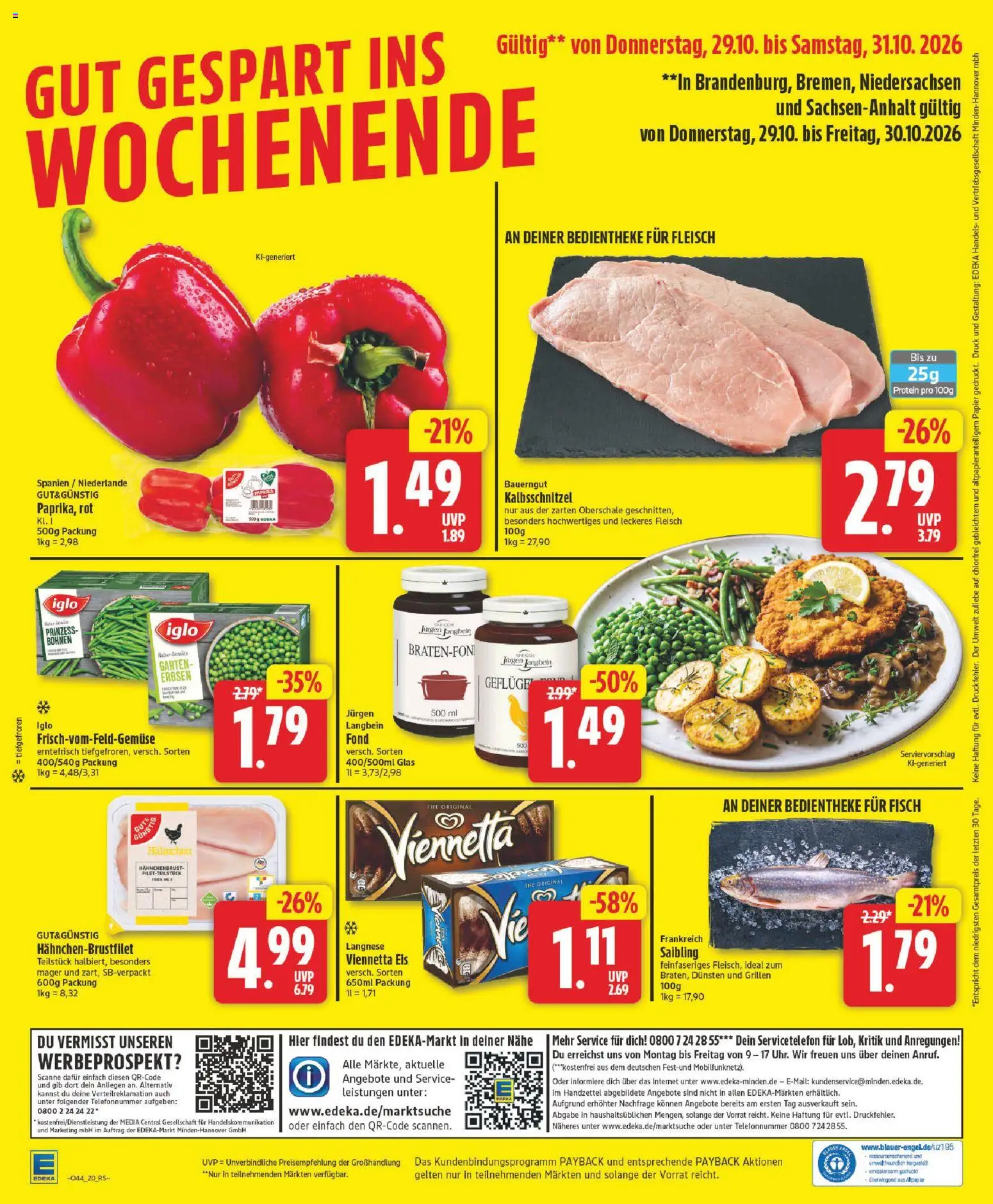 Edeka Prospekt Prospekt in Deutschland