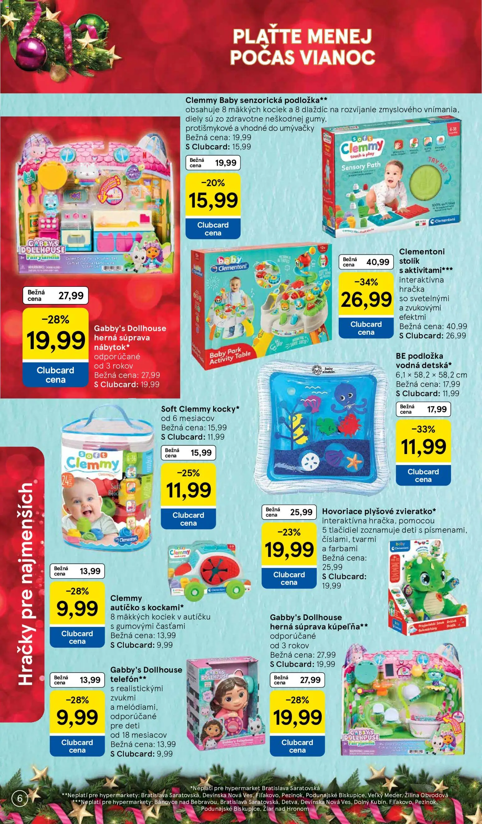Tesco katalóg hračiek Leták in Slovensko