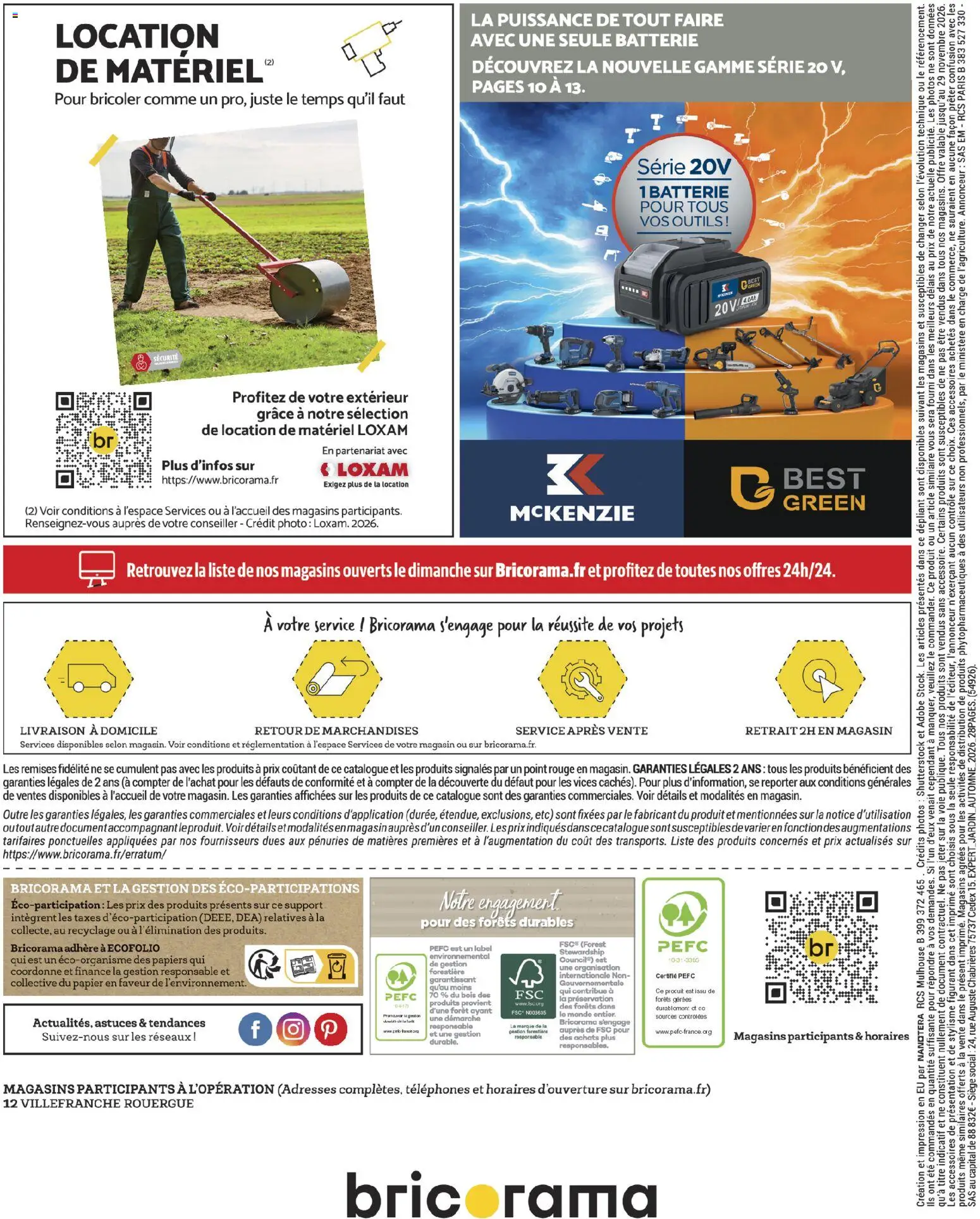 Bricorama catalogue Catalogue in France