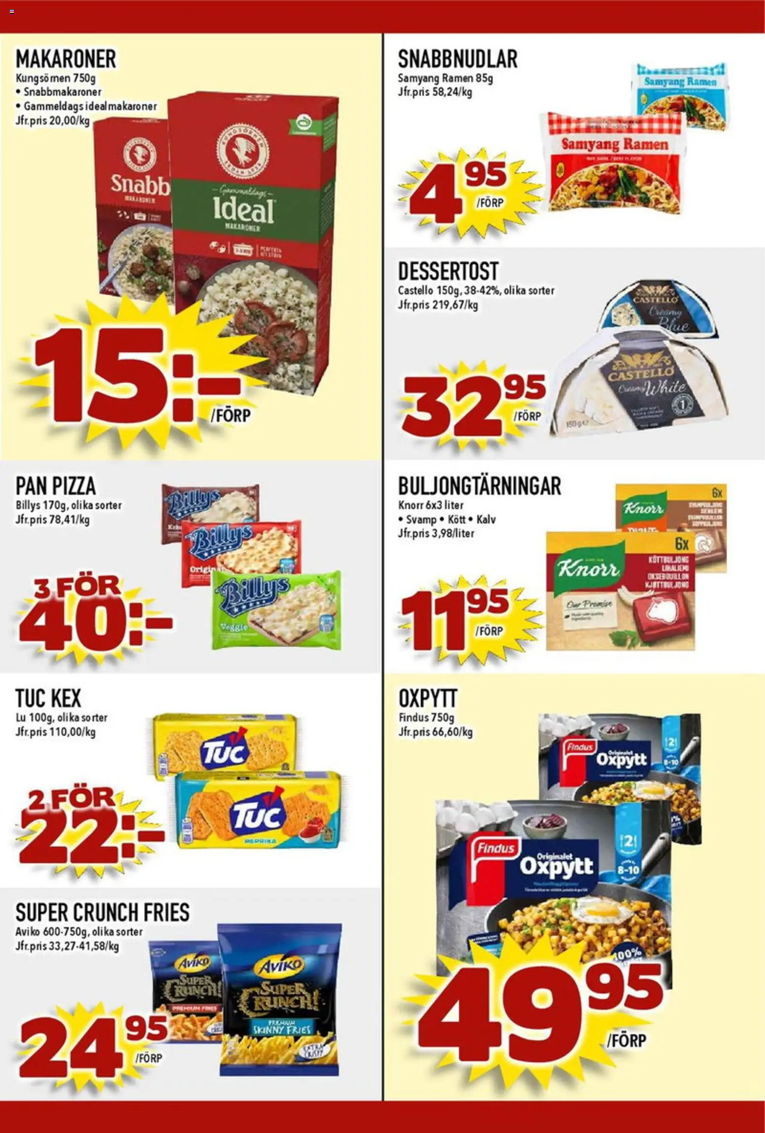 Matdax erbjudanden Reklamblad in Sverige