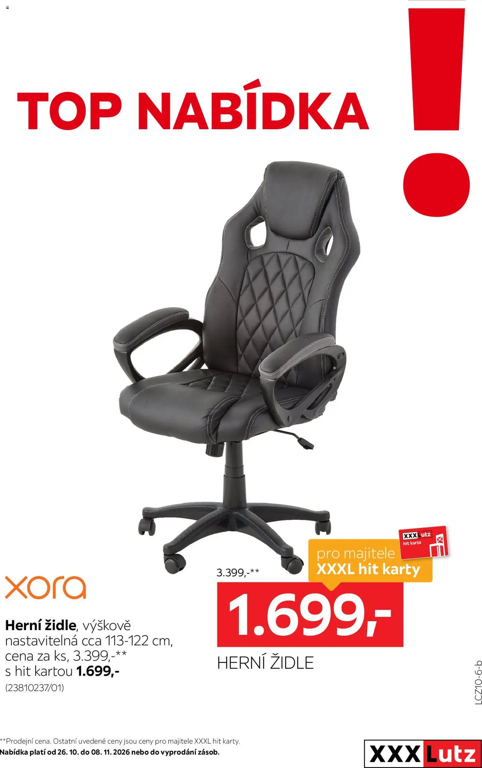 XXXLutz leták Leták in Česko