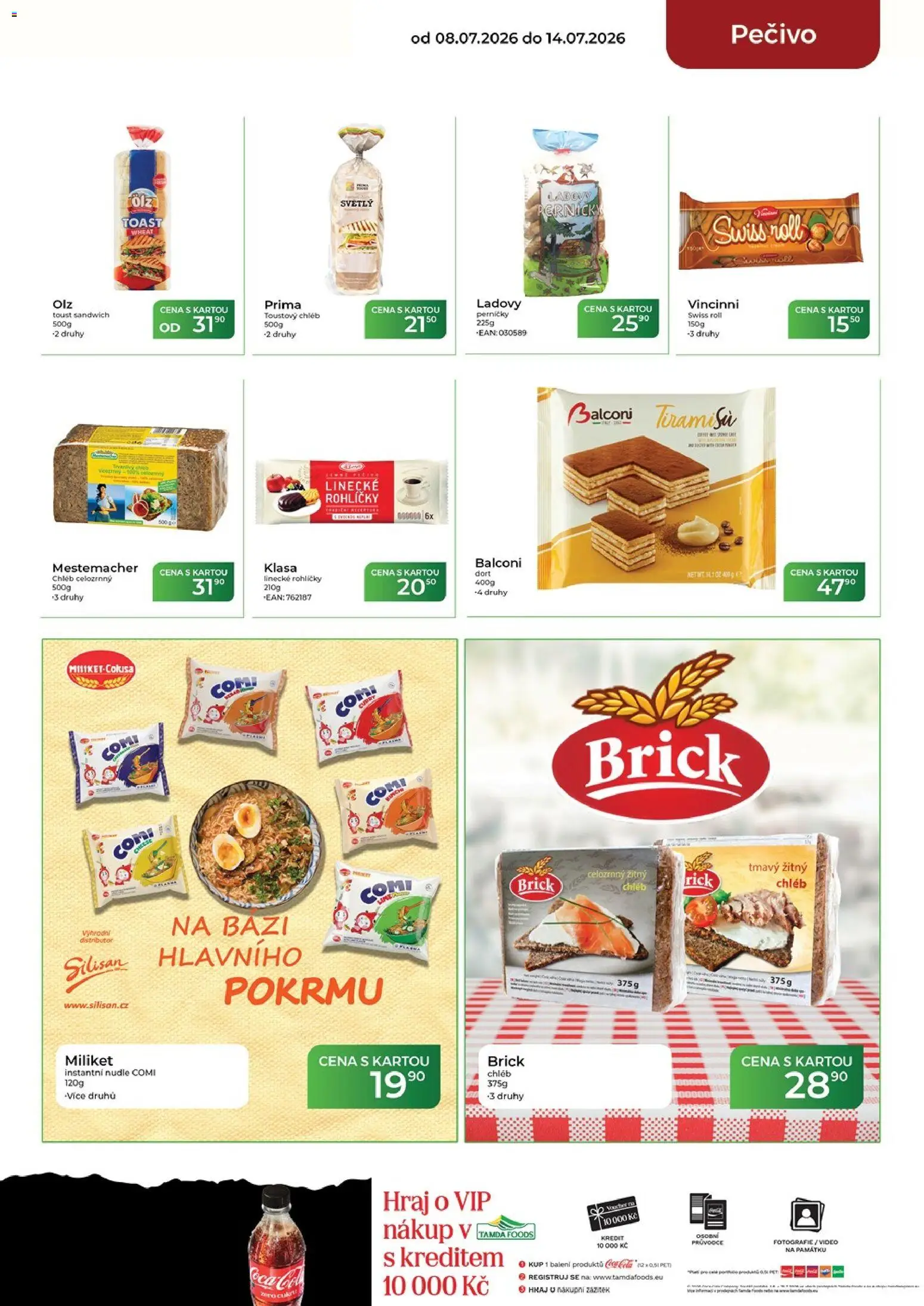 Tamda Foods leták od 08.07.2026 💥 Nenechte si ujít TOP nabídky! ⭐ | Česko