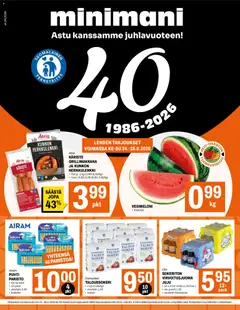 Minimani Minimani tarjoukset