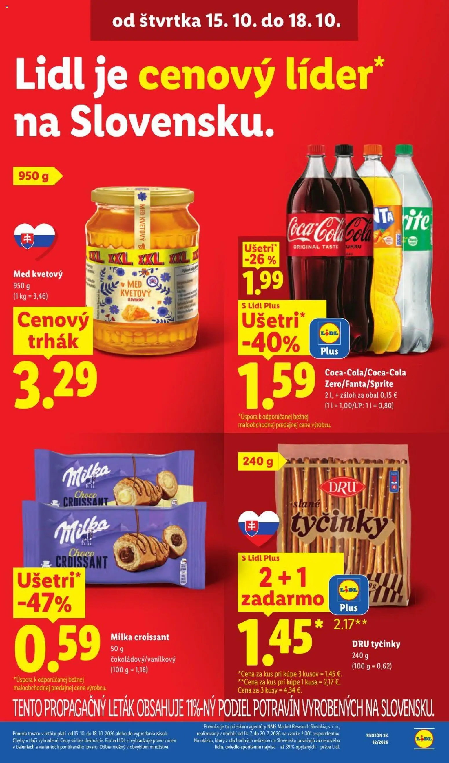 Lidl leták Leták in Slovensko