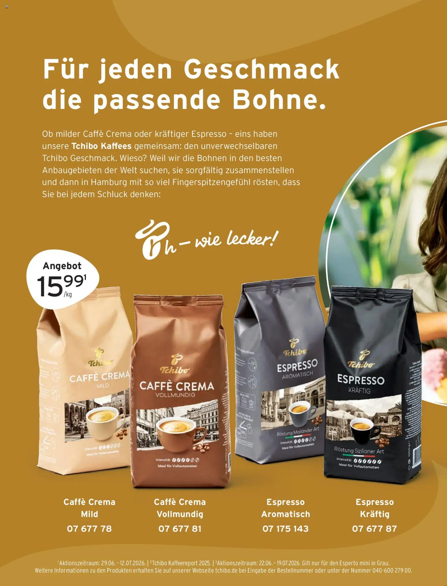 Angebote Tchibo | 01.07.2026 | Wie erhält man einen begrenzten Rabatt? | Deutschland