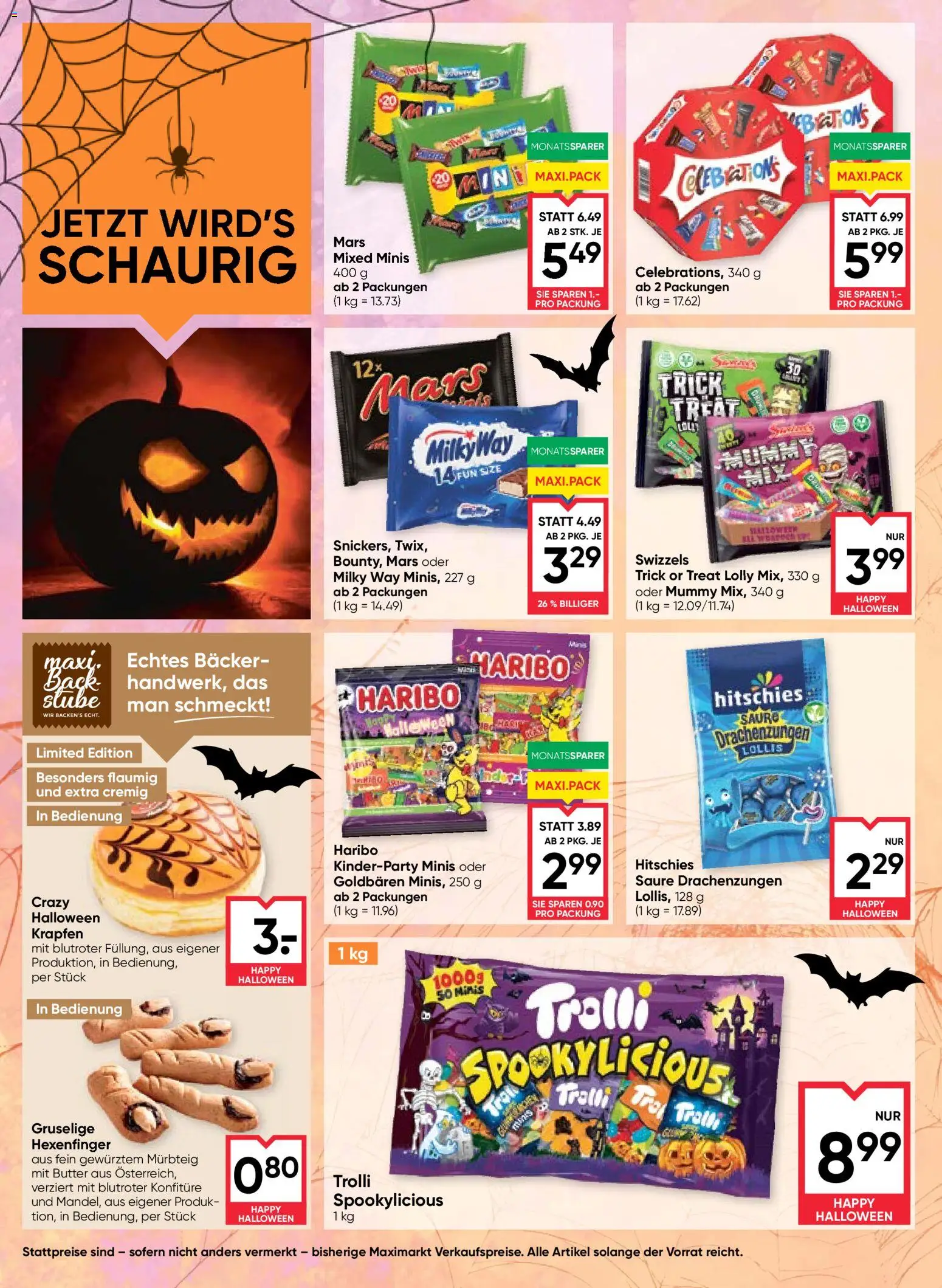 Maximarkt Flugblatt Flugblatt in Österreich