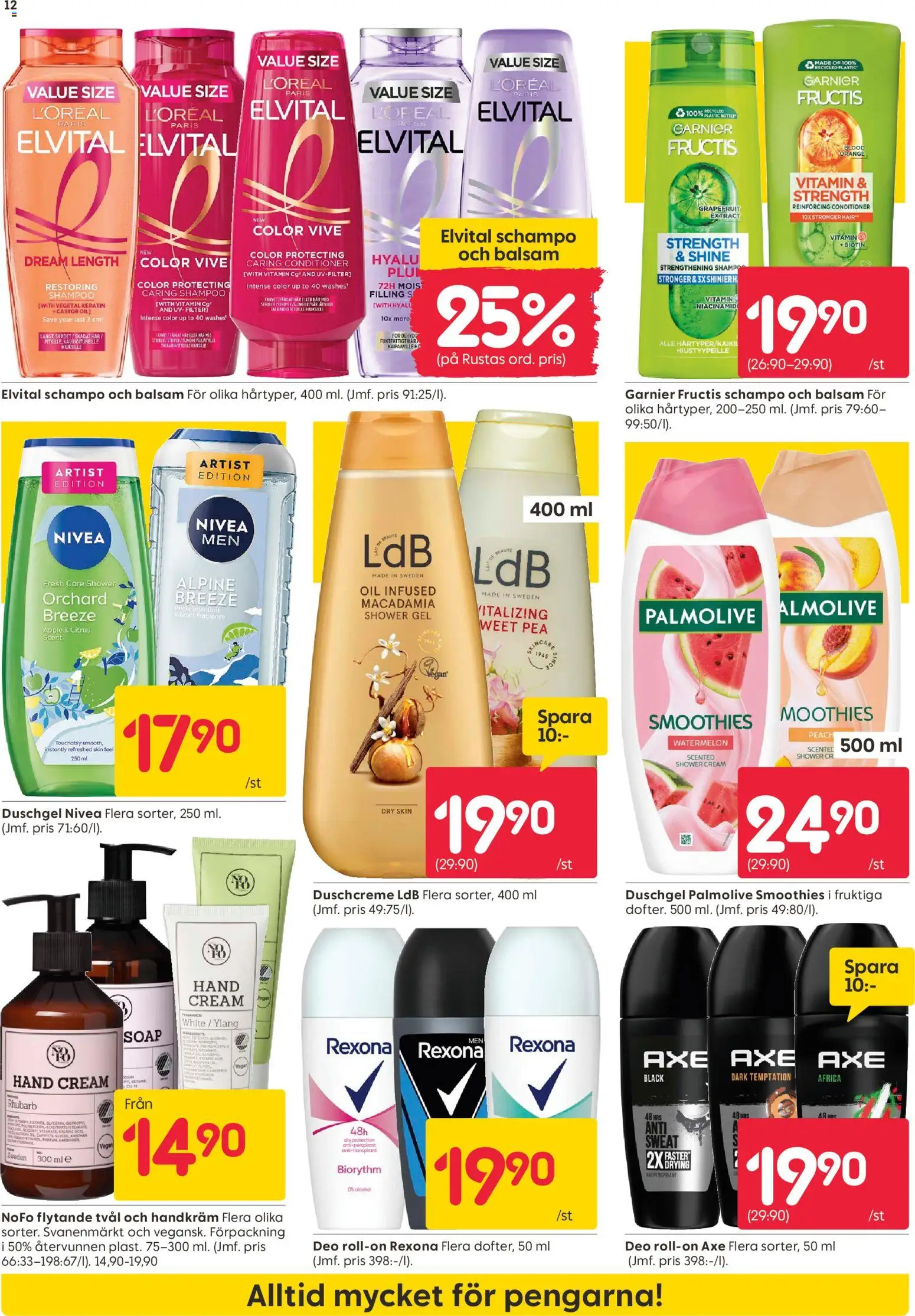 Rusta erbjudanden Reklamblad in Sverige
