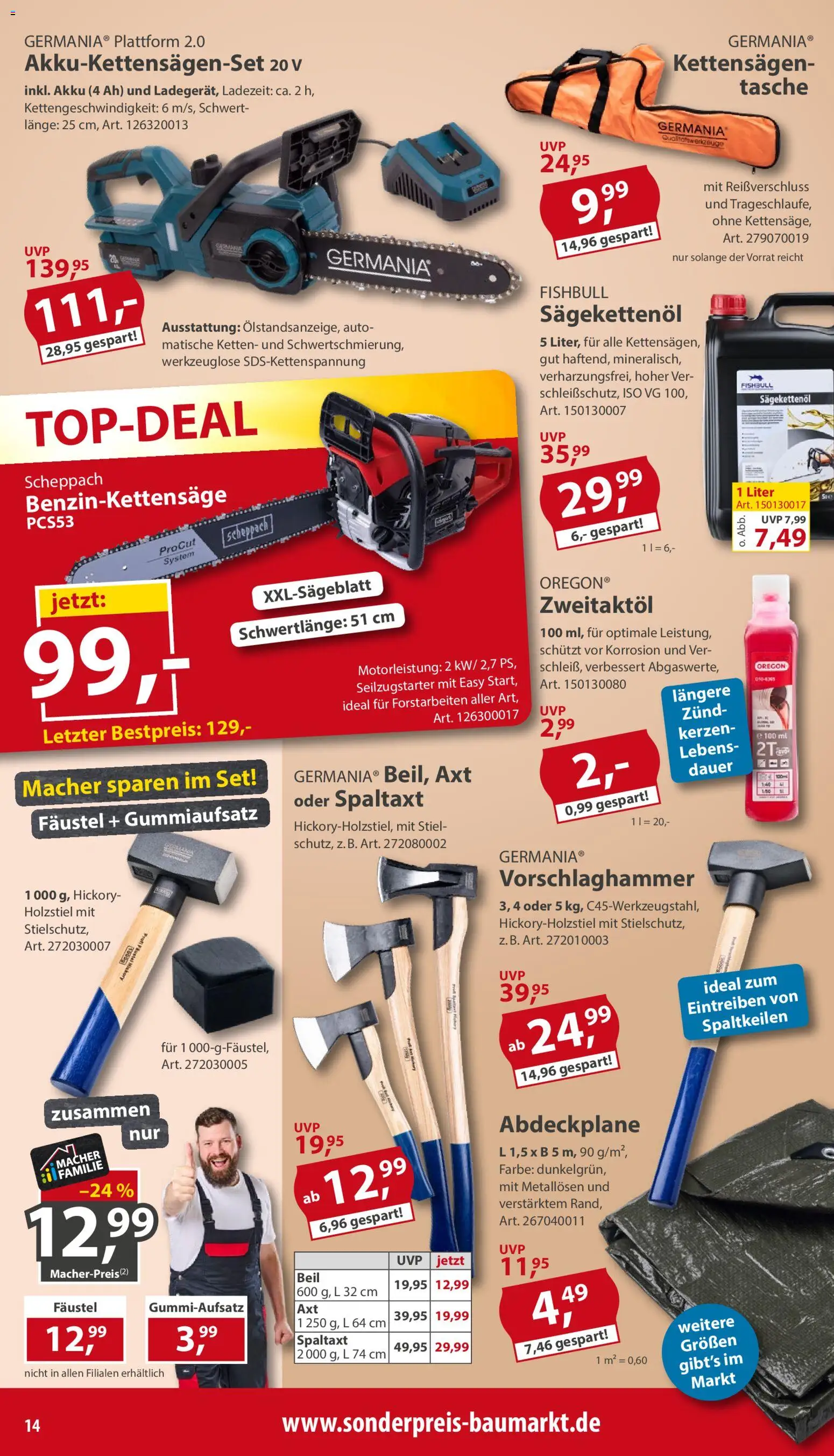 Sonderpreis Baumarkt Prospekt Prospekt in Deutschland