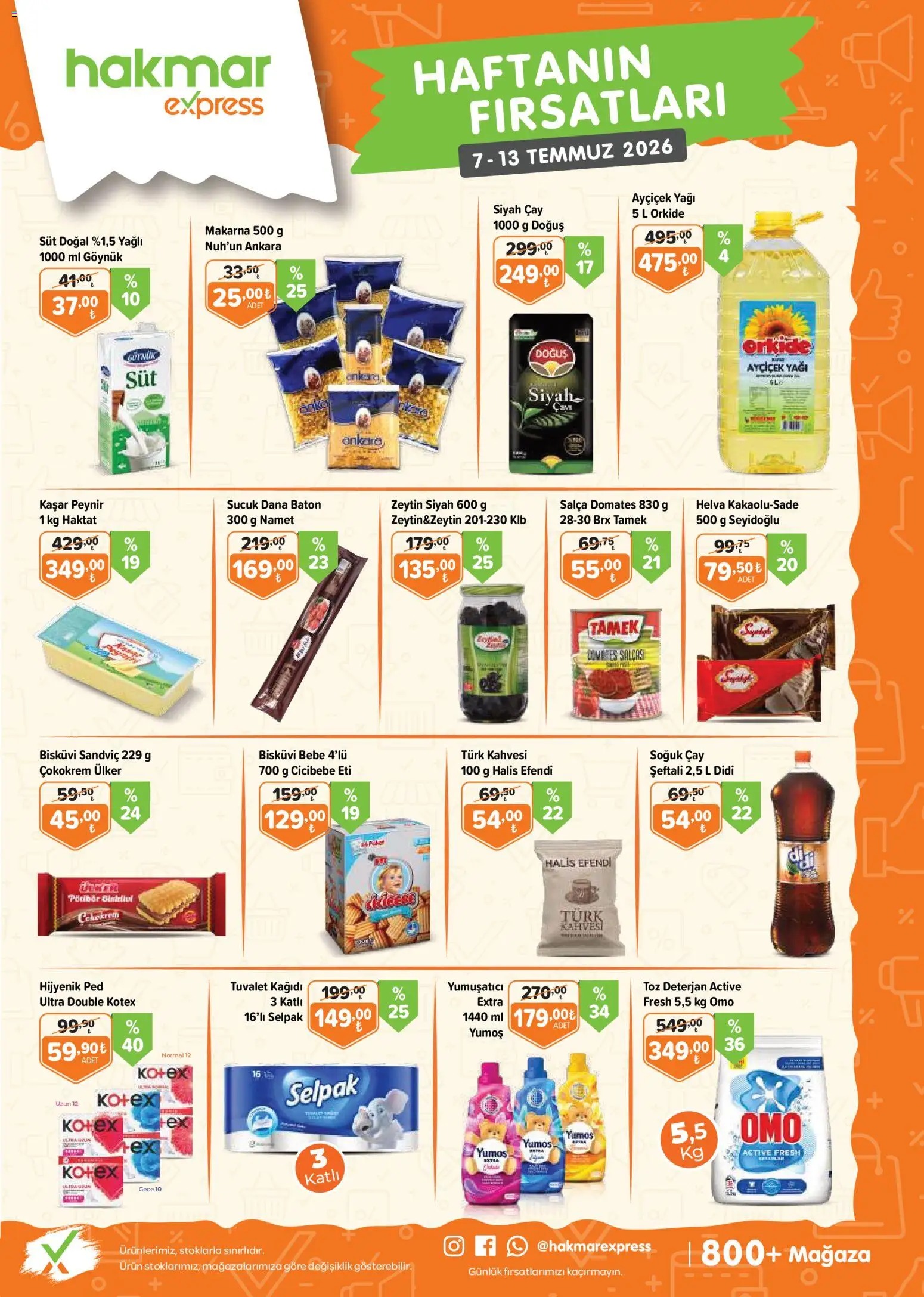 🛍️ Hakmar Express Katalog, 07 Temmuz 2026 itibariyle » Özel fırsatları keşfedin ve bugün tasarruf edin! 💰 | Türkiye