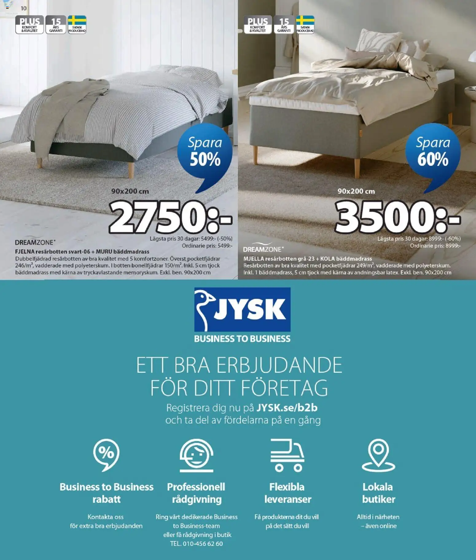 Nuvarande JYSK erbjudanden från 📣 29/06/2026 - 26/07/2026 📣 | Sverige