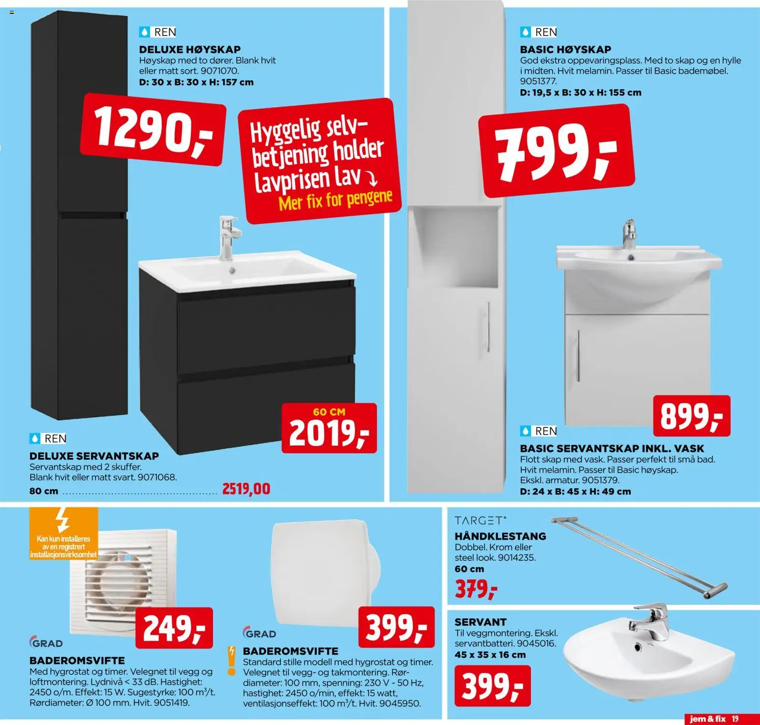 Nye » Jem & Fix kundeavis « er nå online. Se alle Julitilbud på mobilen og spar! | Norge