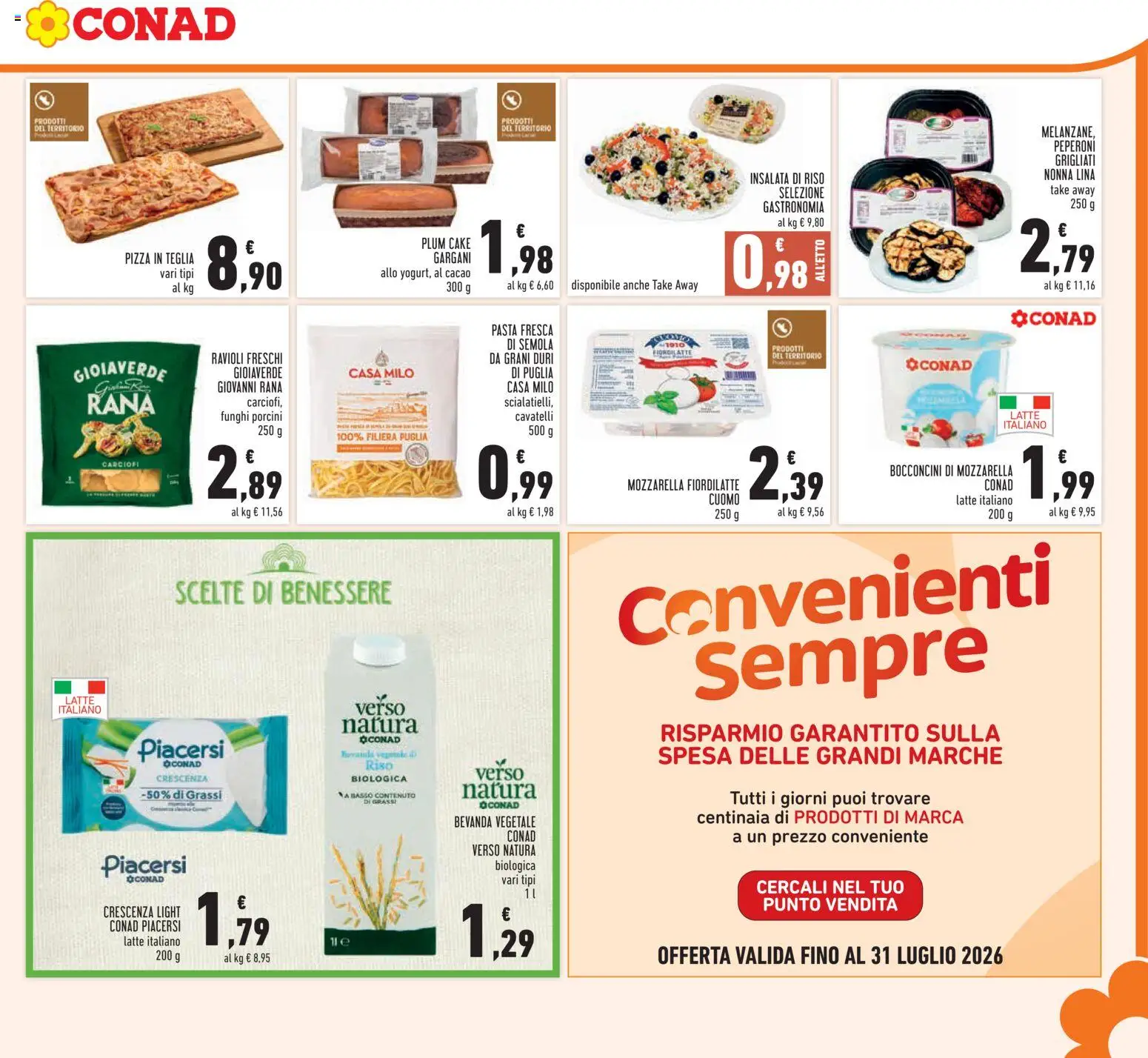 🍊 Volantino Conad dal 📅 01/07/2026 - Scopri le offerte della tua zona 🏡 | Italy