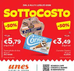 Unes Unes volantino