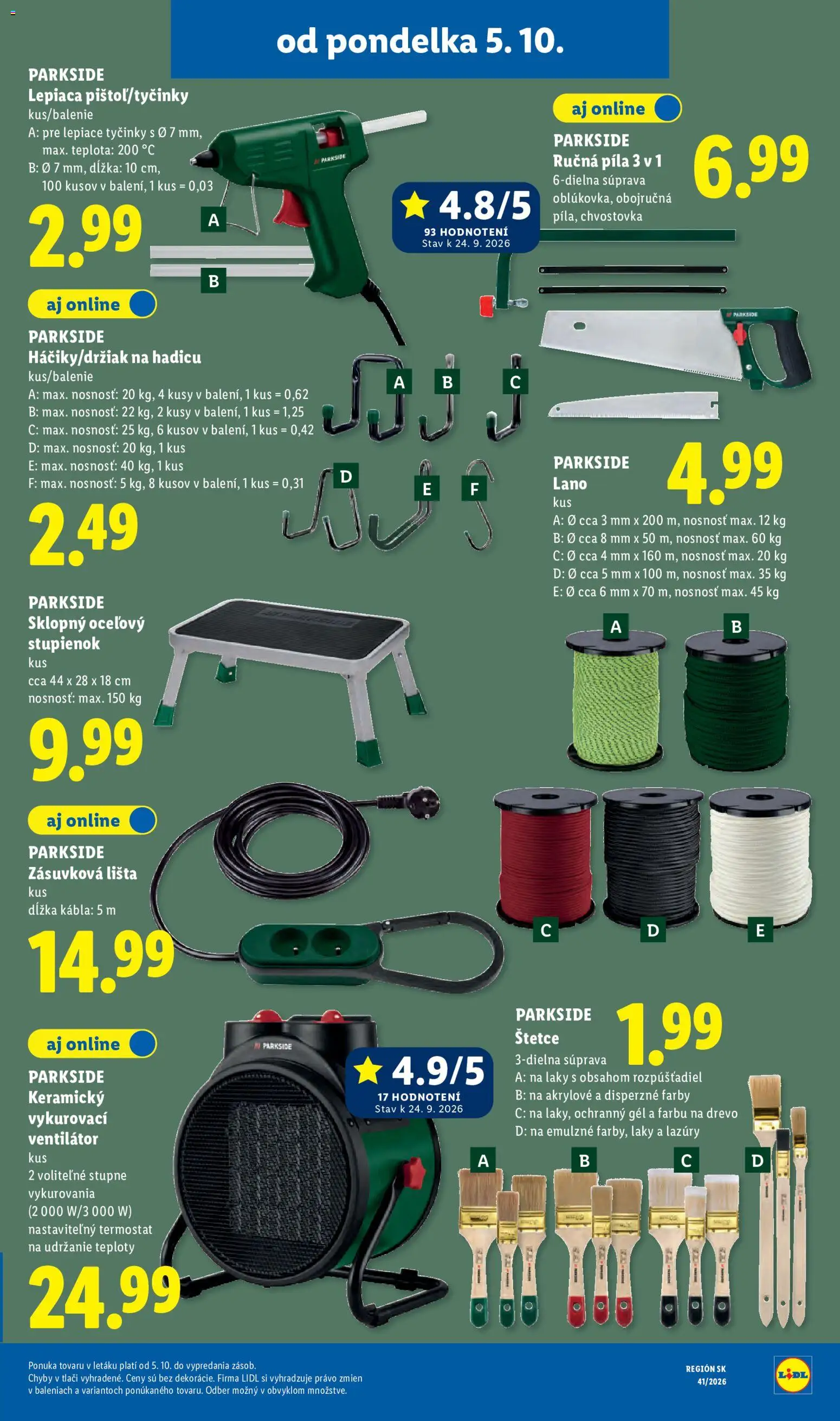 Lidl leták Leták in Slovensko