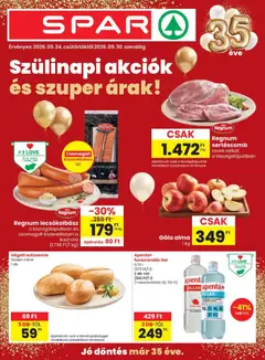Spar Spar akciós újság