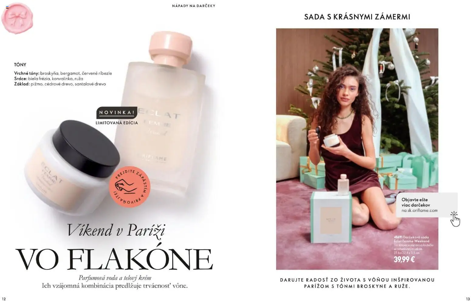 Oriflame katalóg 16 2026 Leták in Slovensko