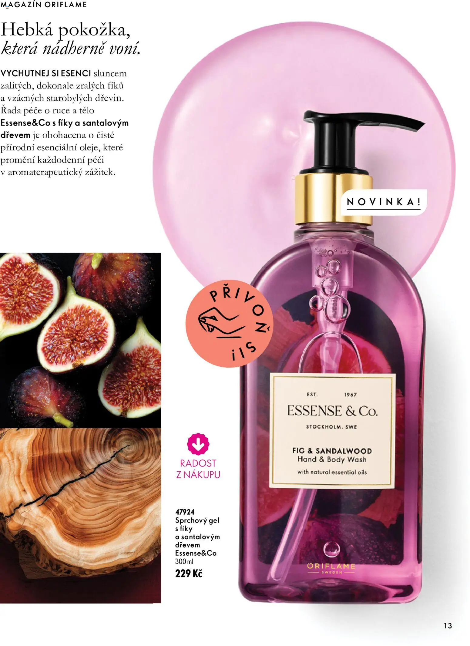 Oriflame katalog Novage+ Proceuticals Leták in Česko