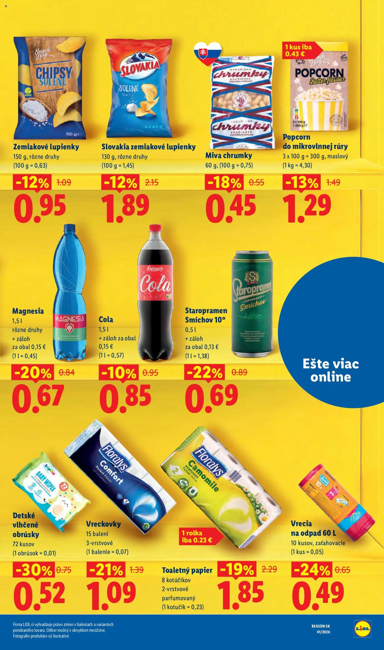 Lidl leták Leták in Slovensko