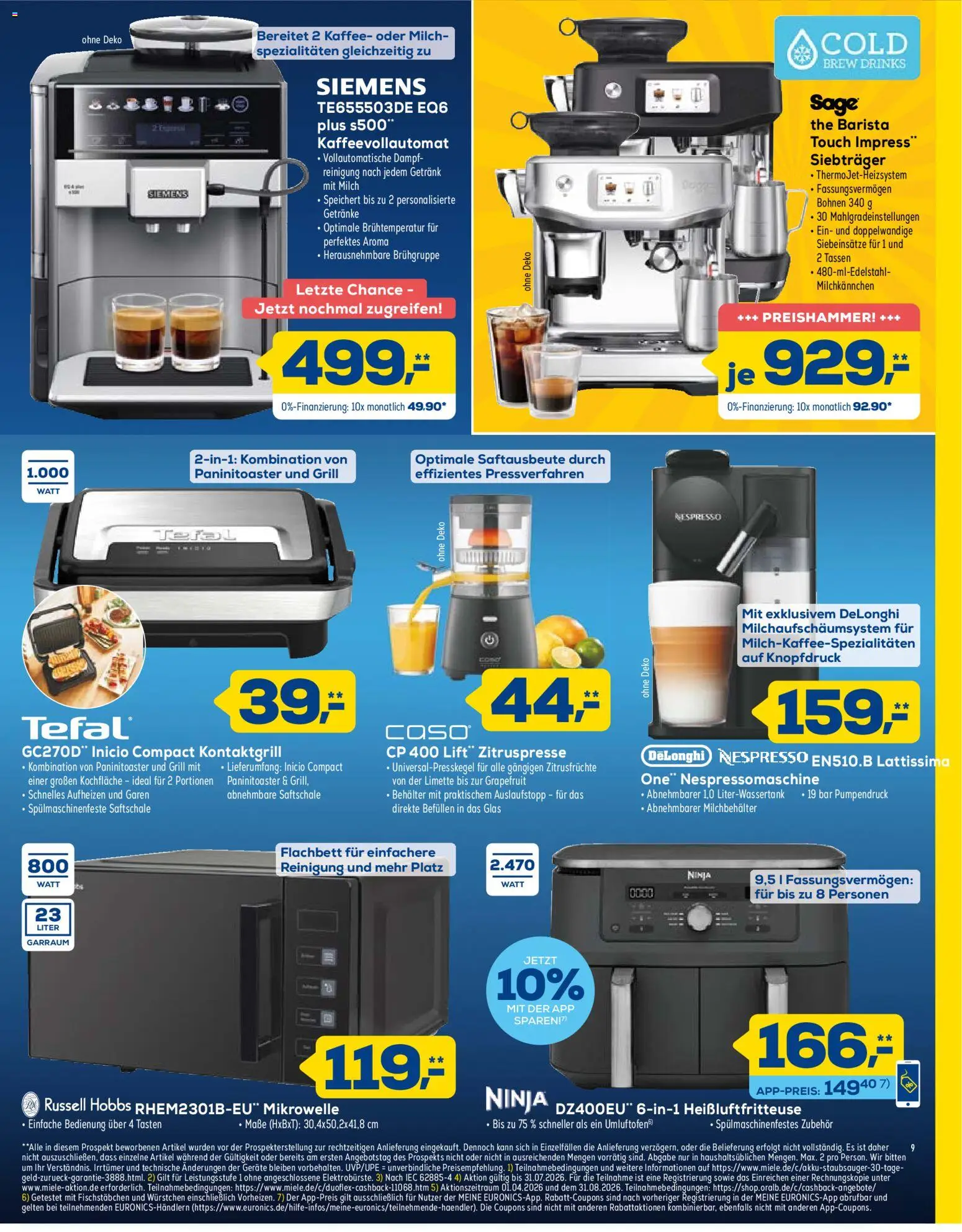 Euronics Prospekt | 11.07.2026 | Wie erhält man einen begrenzten Rabatt? | Deutschland