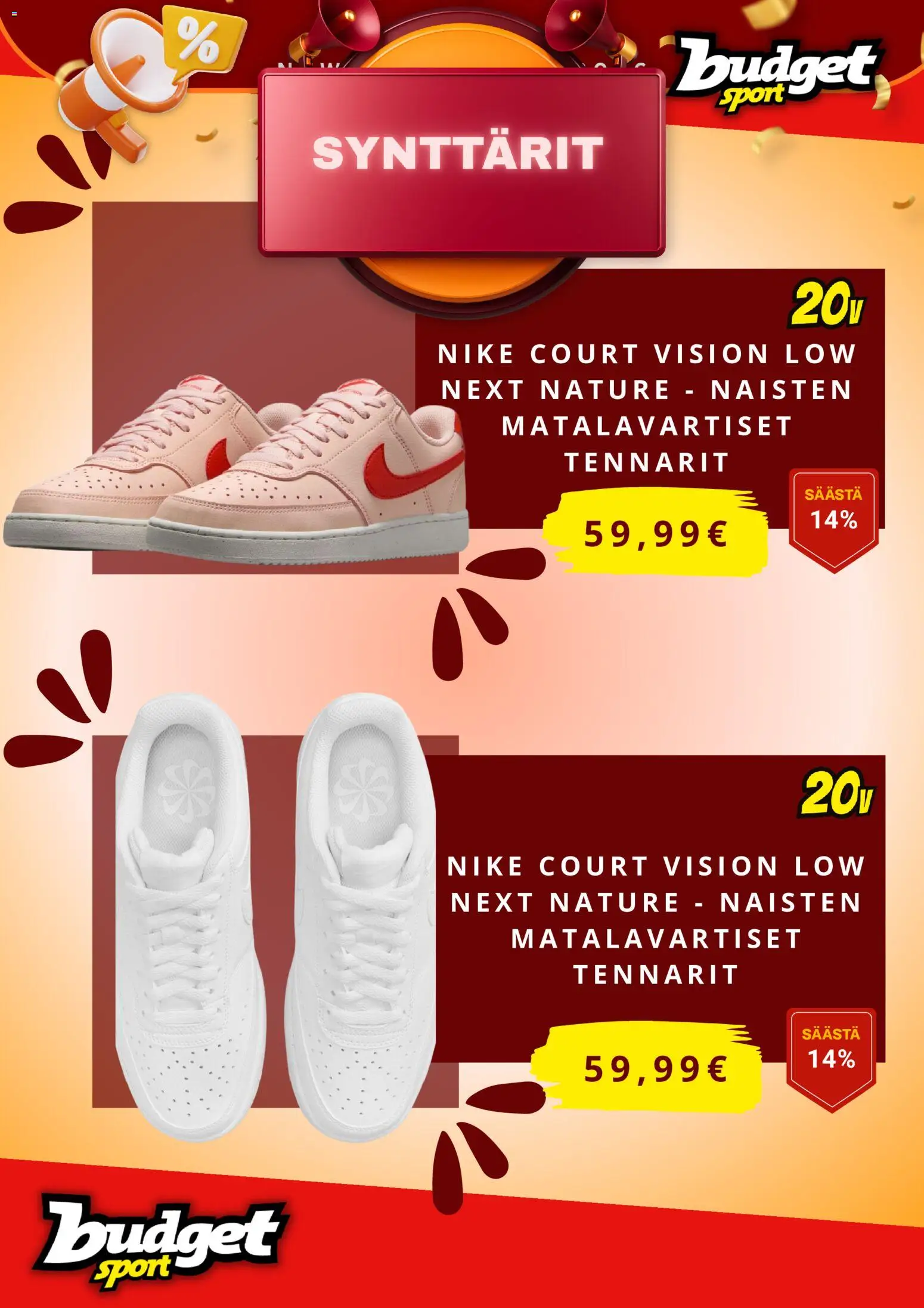 Budget Sport tarjoukset Kuvasto in Suomi