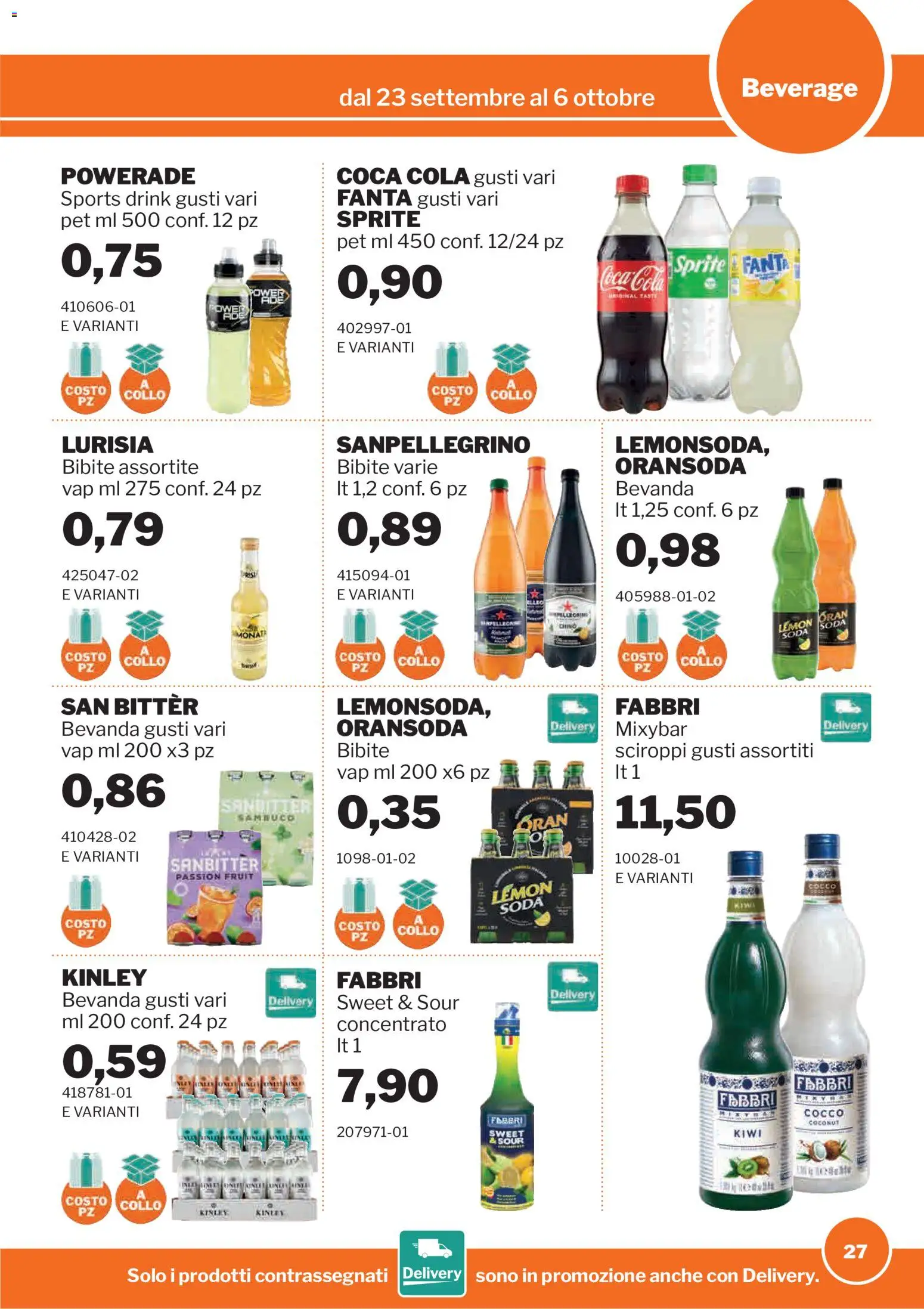 Sogegross volantino Volantino in Italy