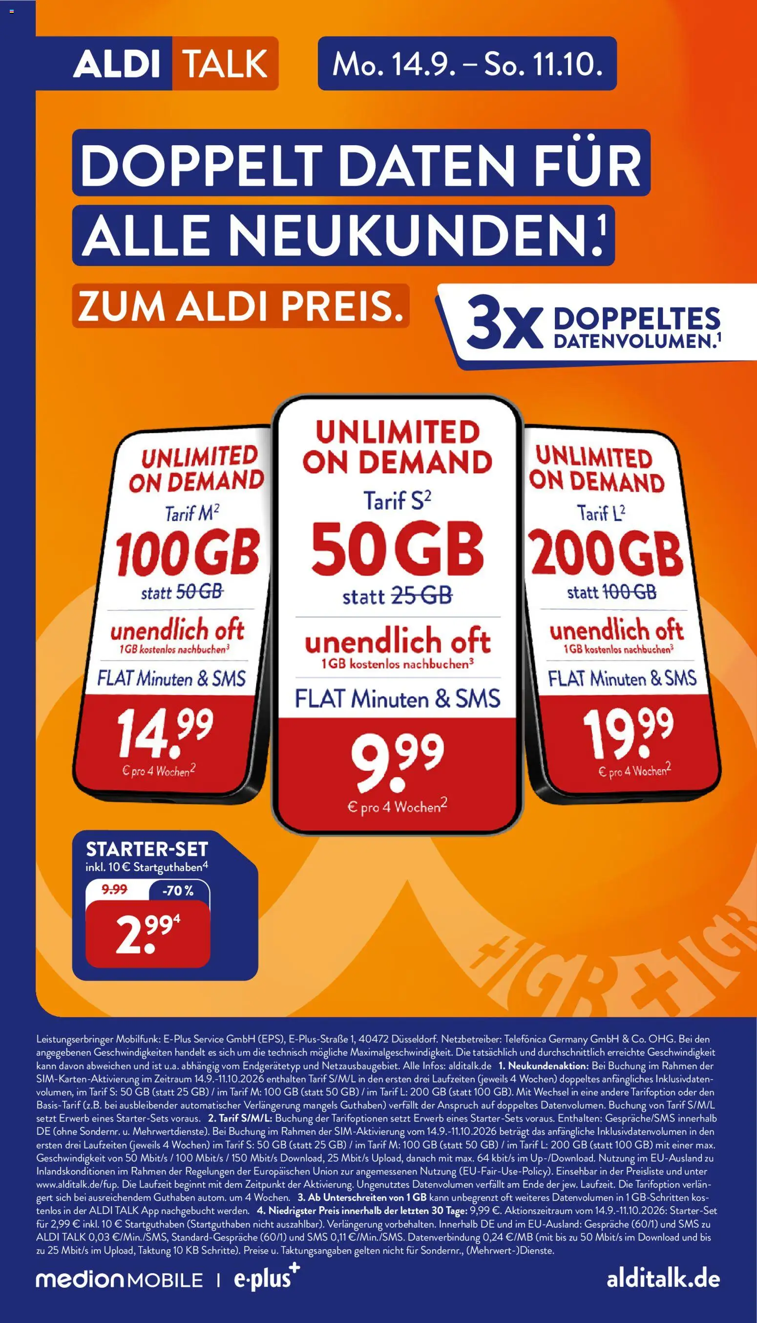 Aldi Prospekt Prospekt in Deutschland