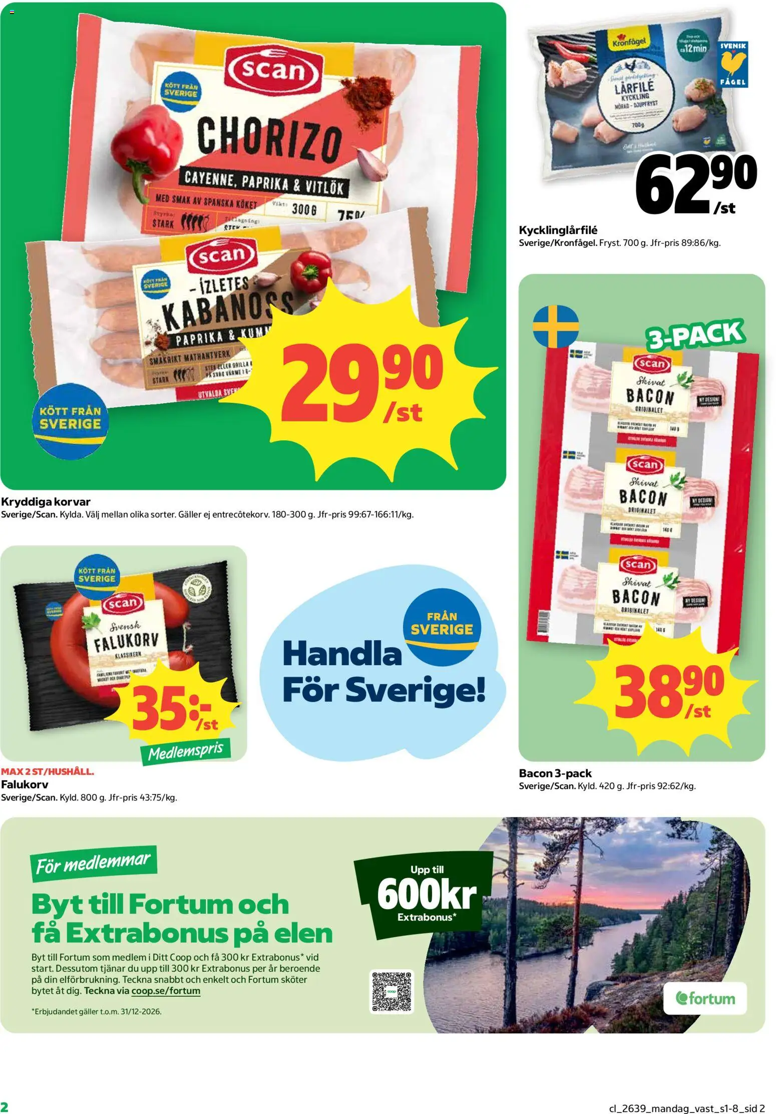Coop erbjudanden Reklamblad in Sverige