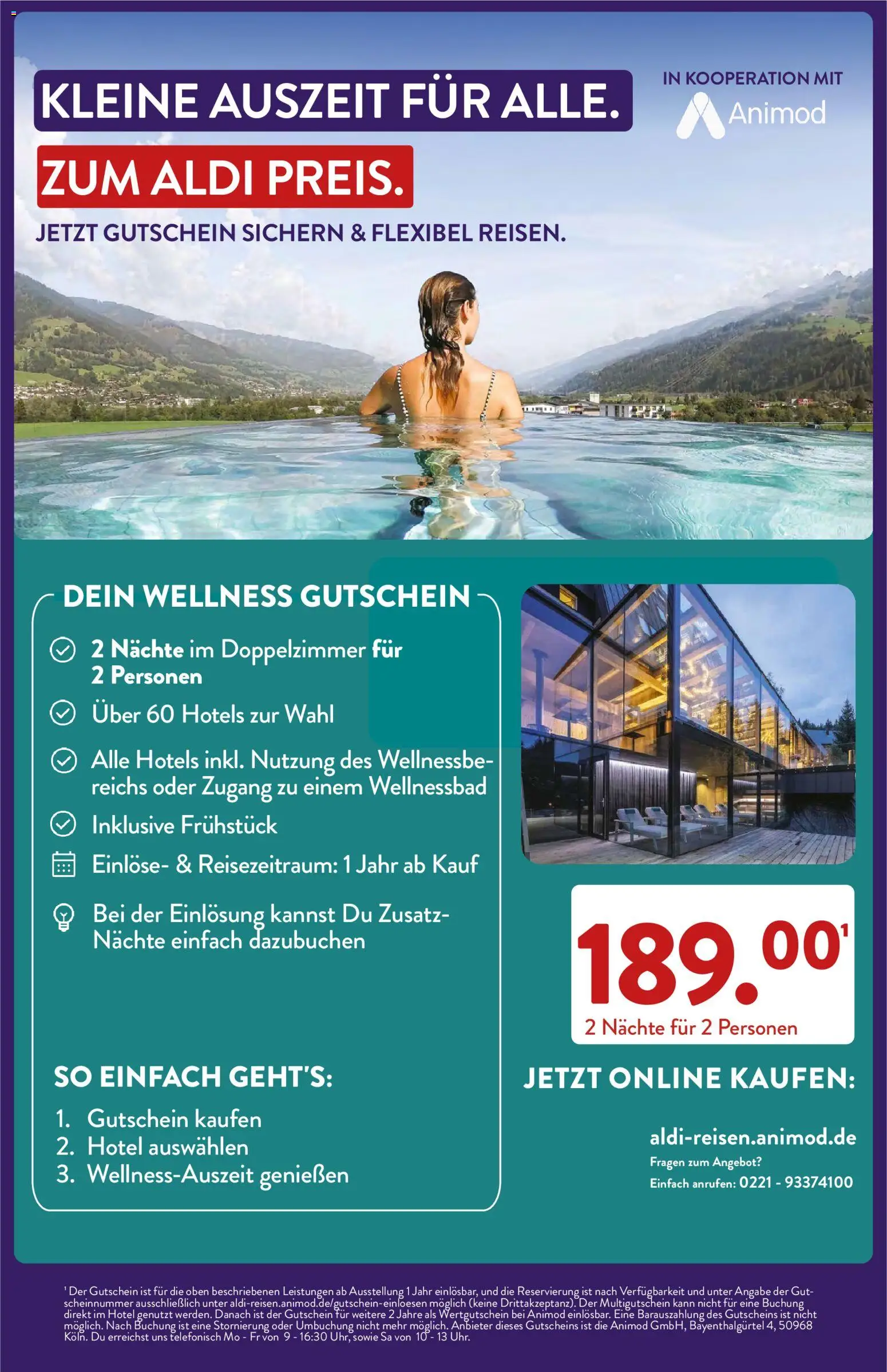Aldi Reisen Prospekt Prospekt in Deutschland