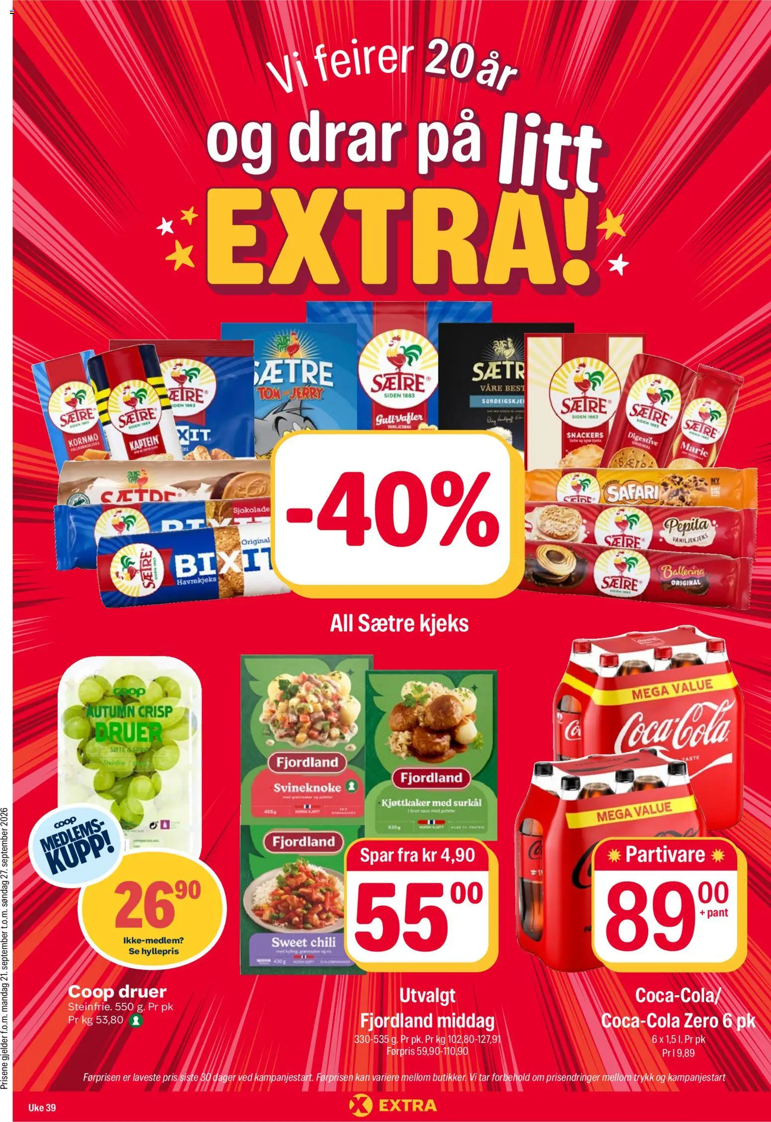 Coop Extra kundeavis Kundeavis in Norge