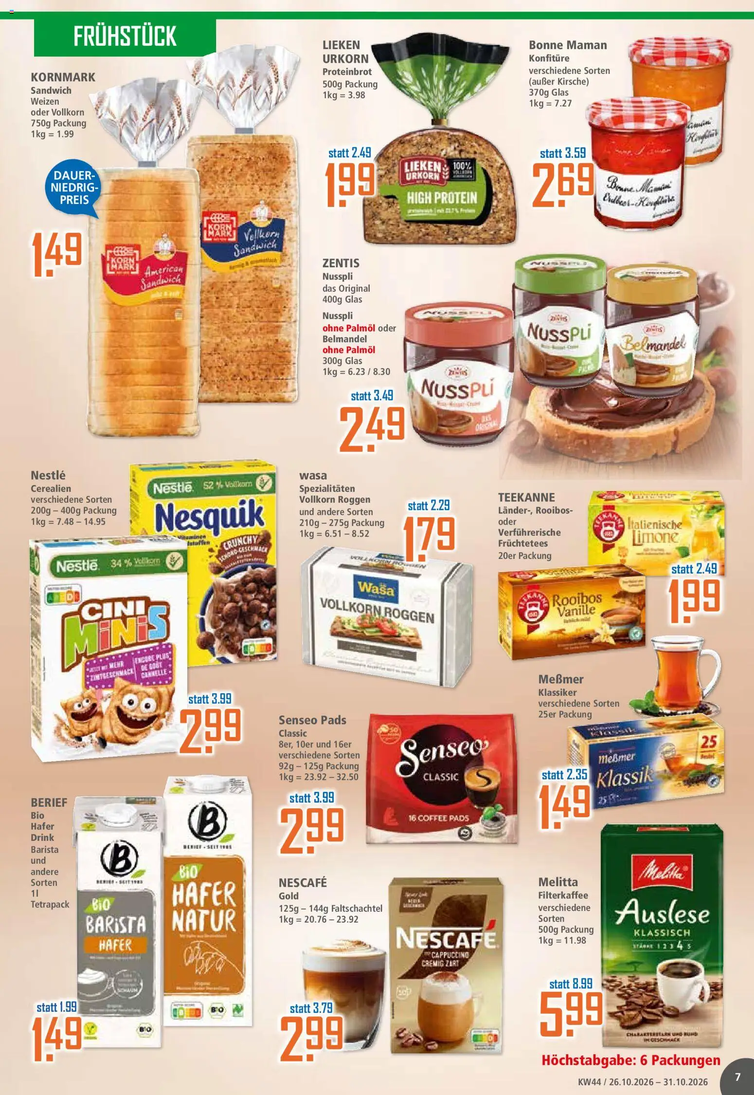 Klaas & Kock Prospekt Prospekt in Deutschland