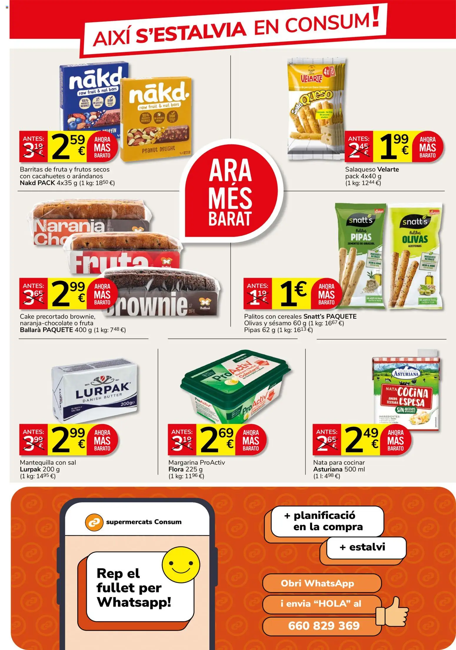 Consum - folleto Folleto in España