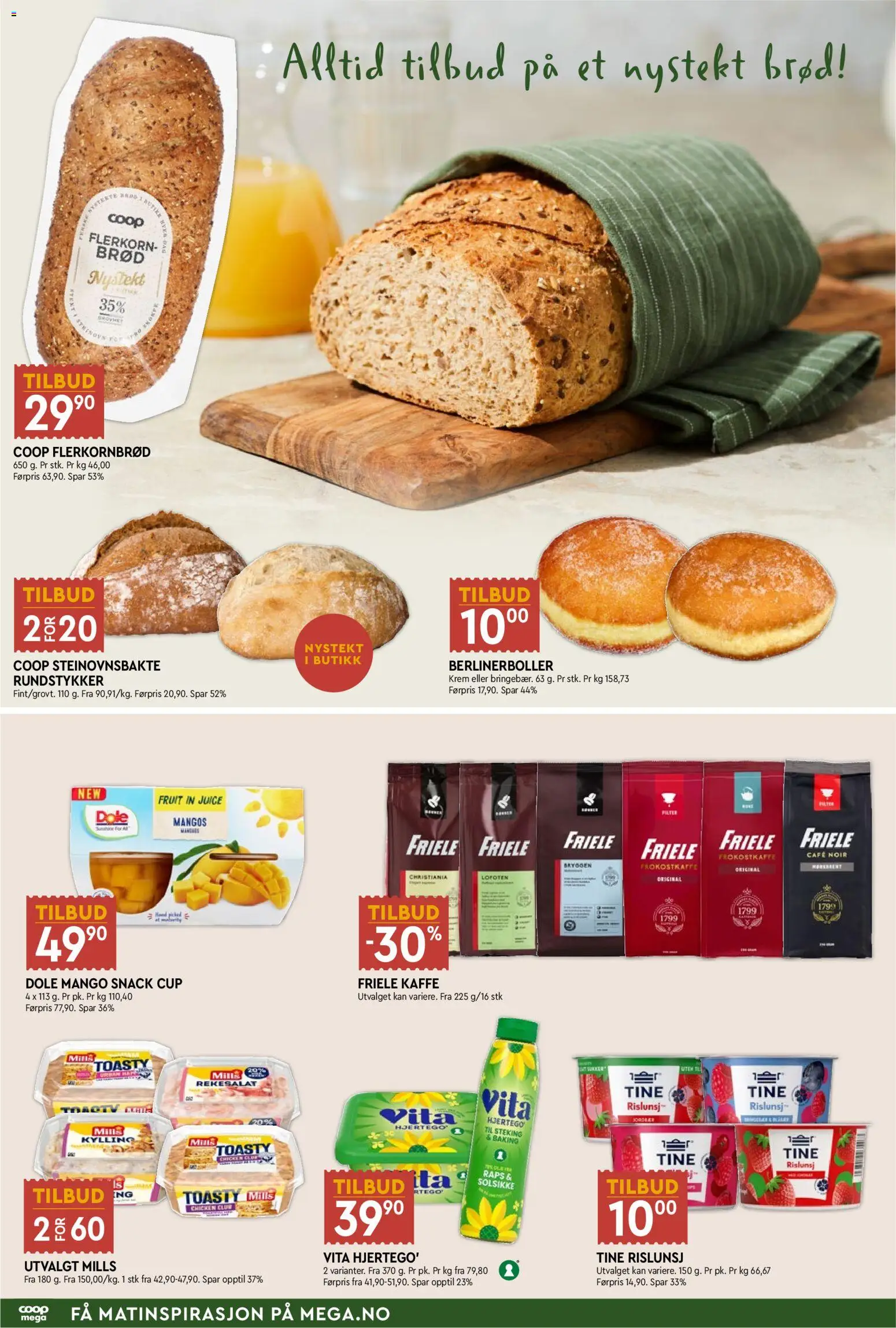 Coop Mega kundeavis Kundeavis in Norge