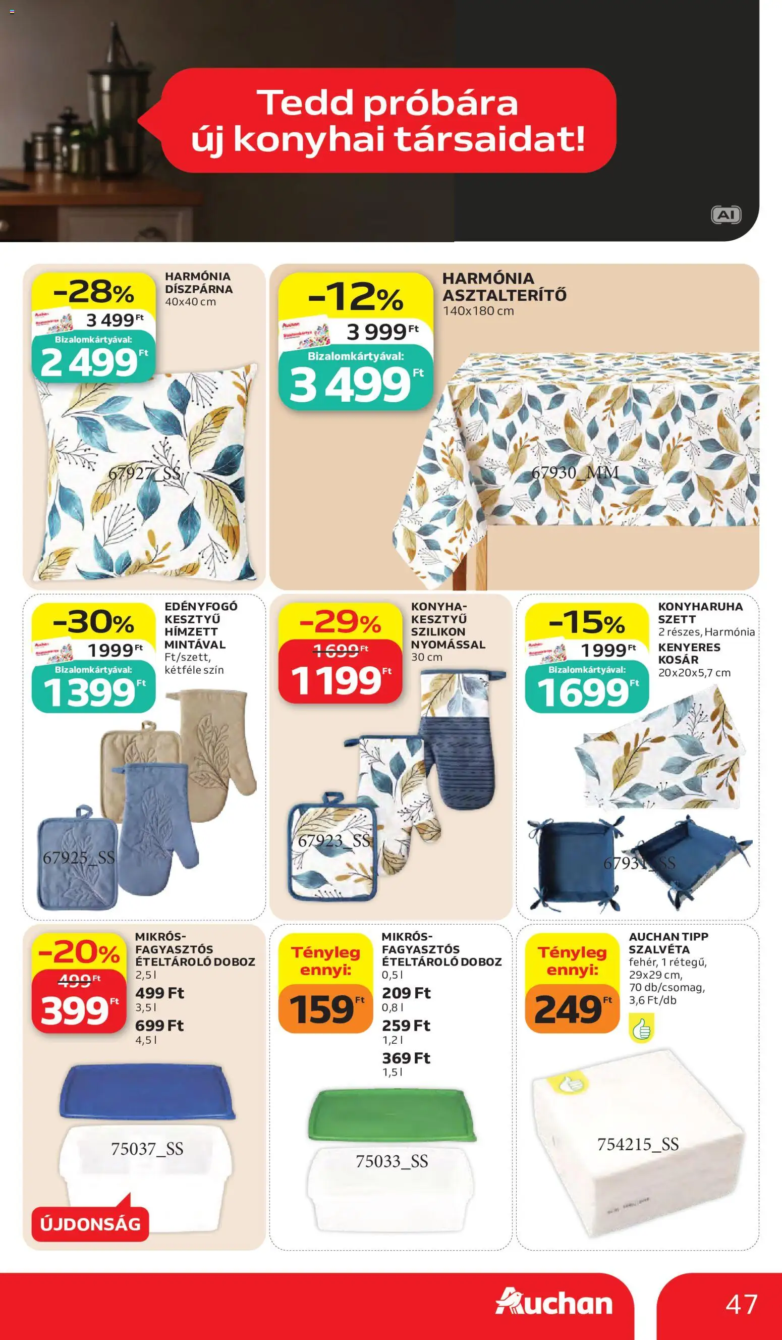 Auchan akciós újság Akciós újság in Magyarország