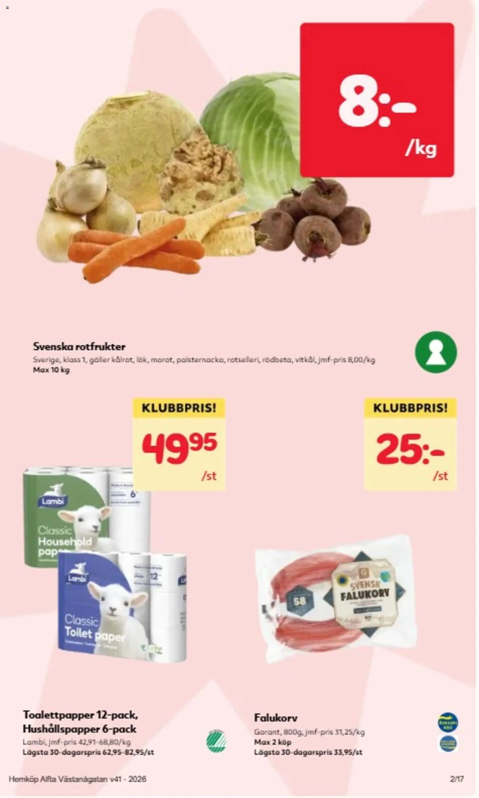 Hemköp erbjudanden Reklamblad in Sverige