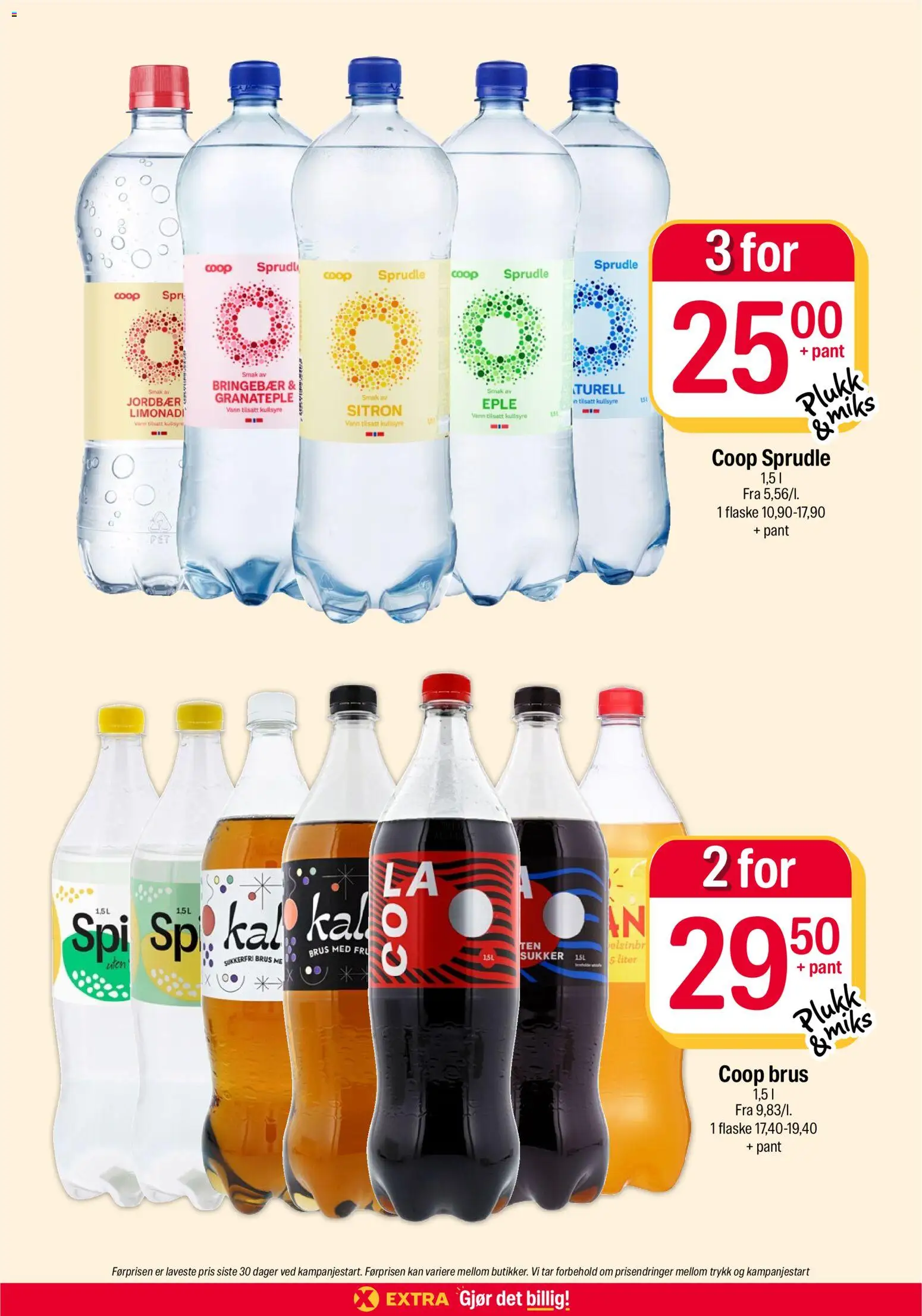 Coop Extra kundeavis Kundeavis in Norge
