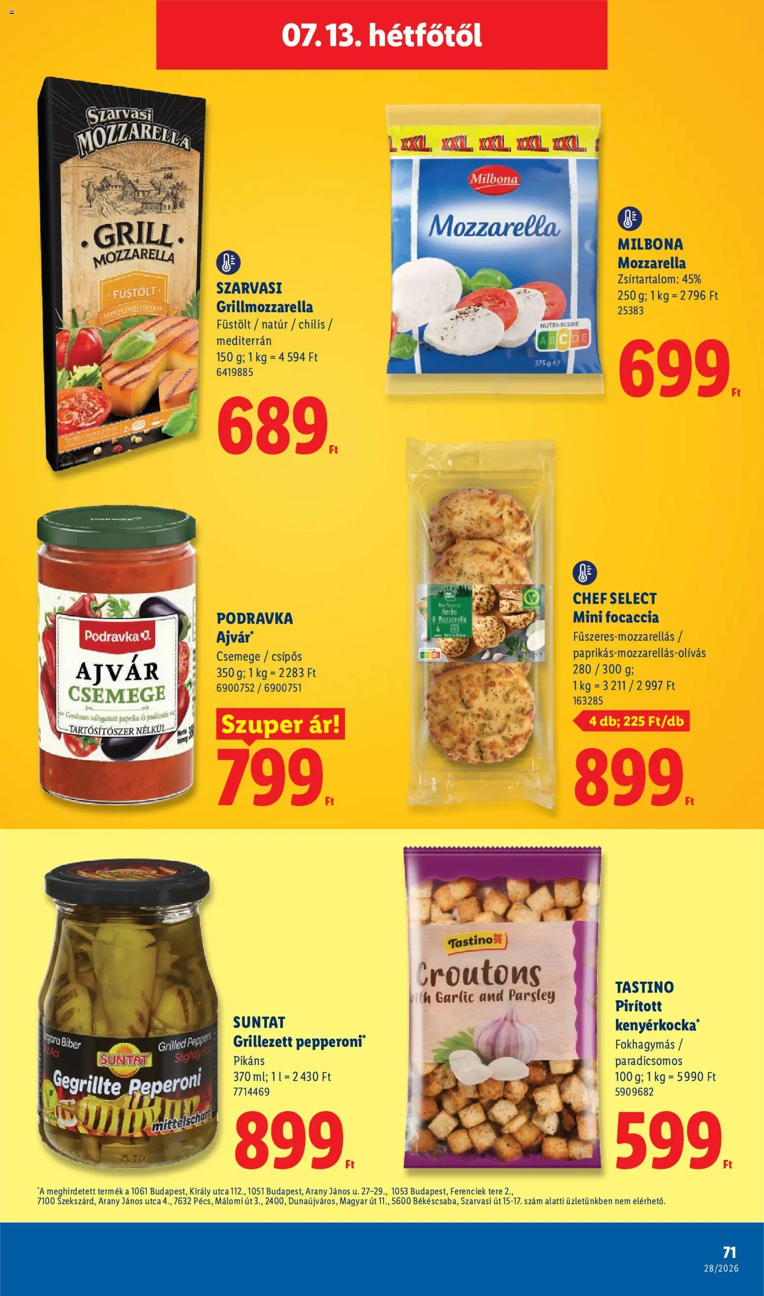 Lidl Akciós Újság 2026.07.09.-tól/töl - fantasztikus ajánlatokat! 🛍️ | Magyarország