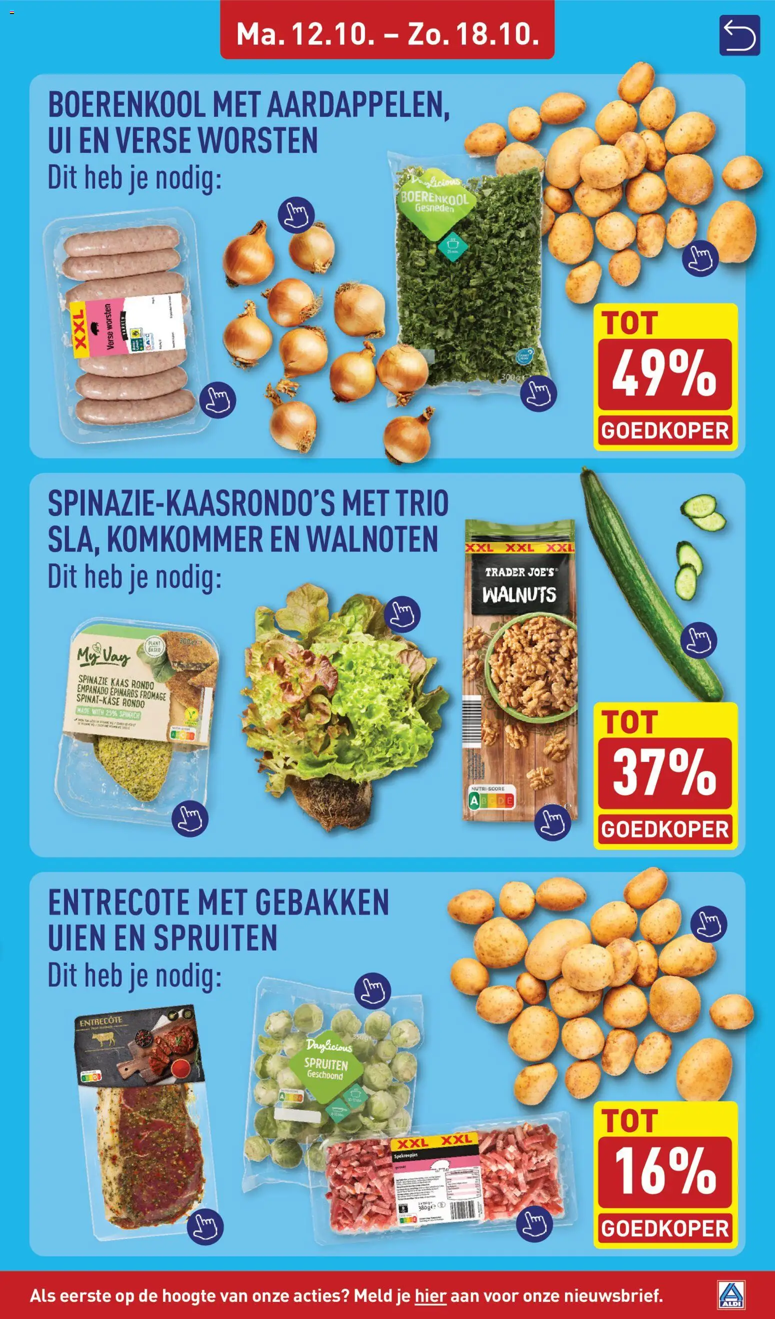 Aldi folder week 42 Folder in Nederland