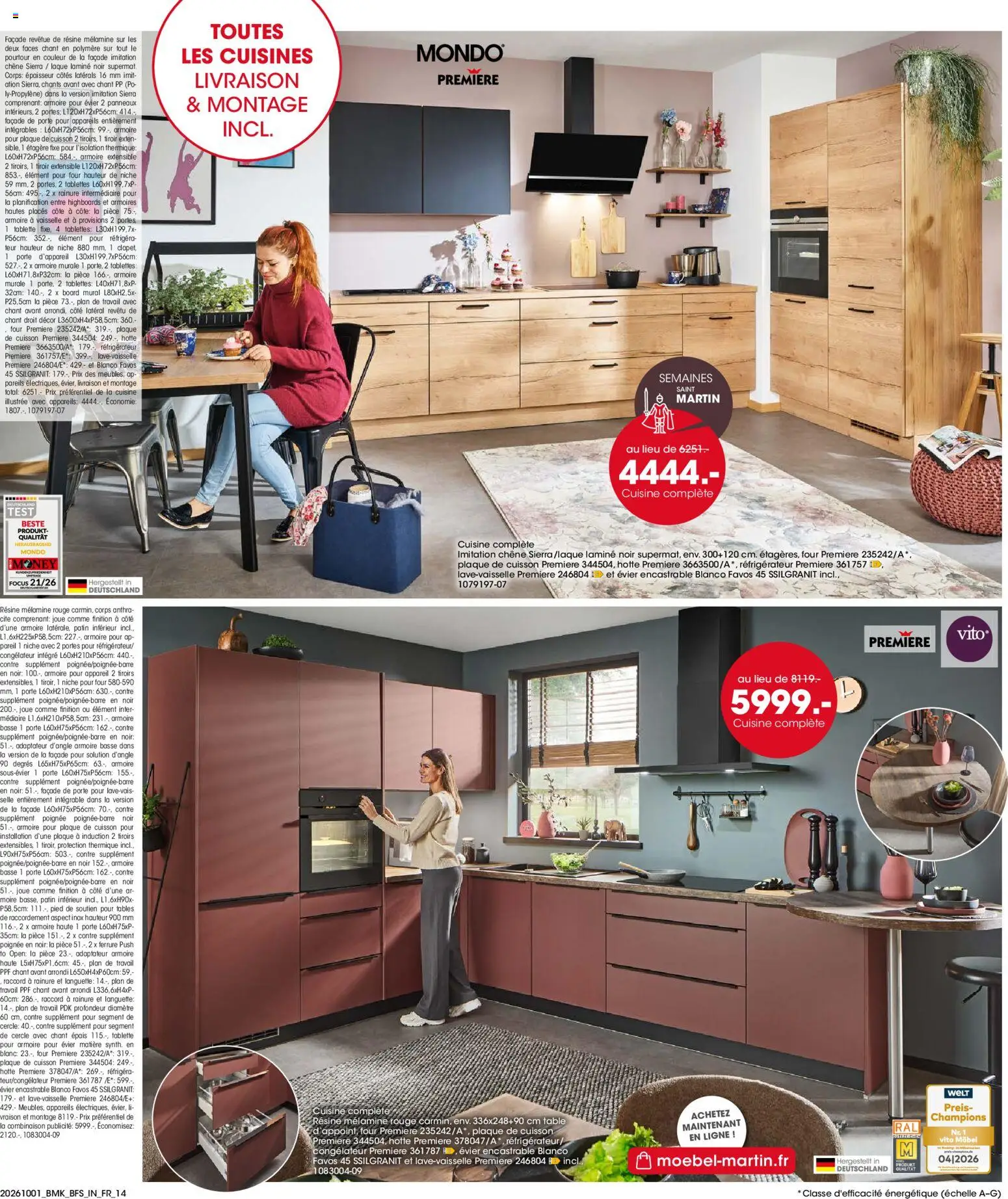 Möbel Martin catalogue Catalogue in France