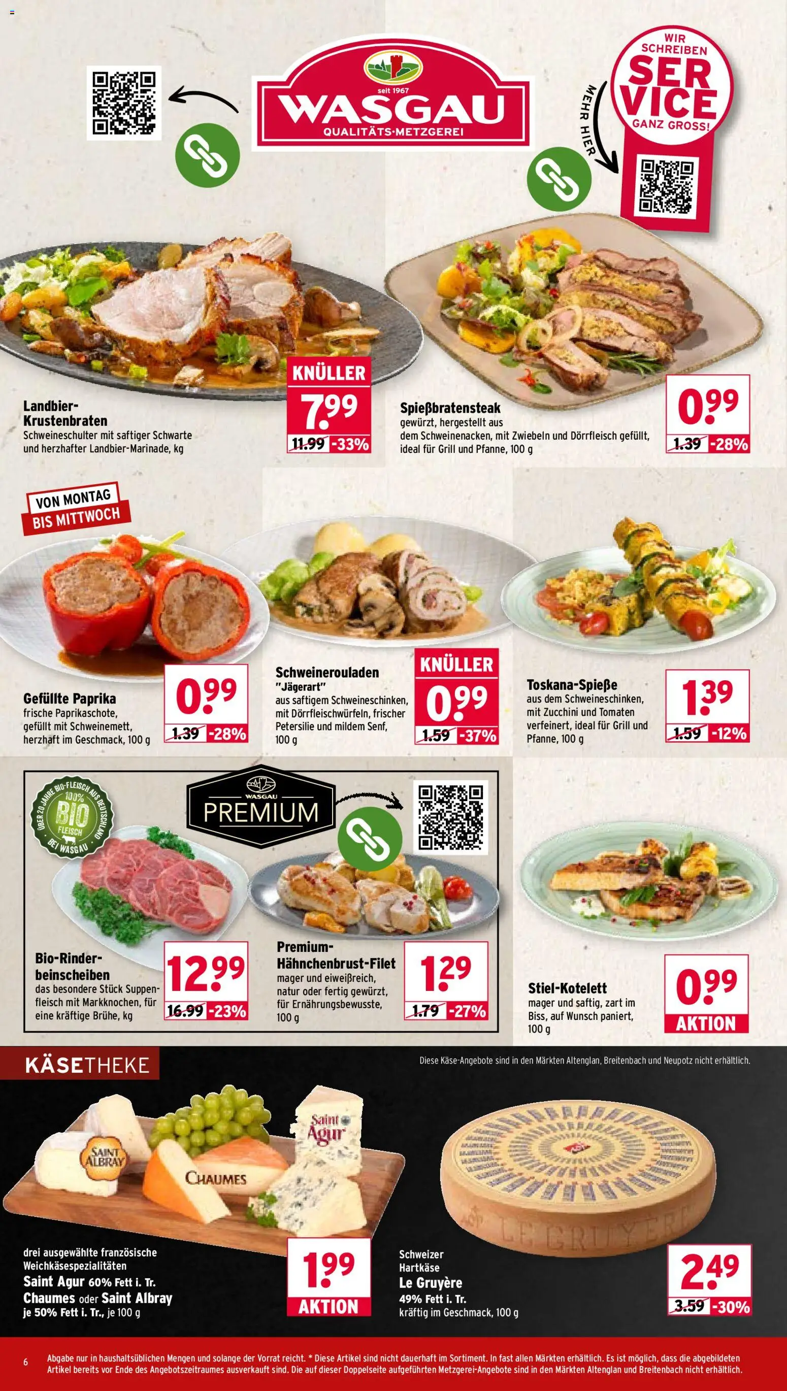 Wasgau Prospekt Prospekt in Deutschland
